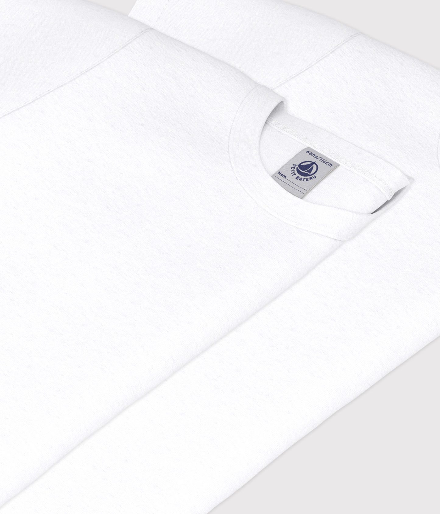 Lots de 2 tee-shirts manches courtes blancs petit garçon – Z