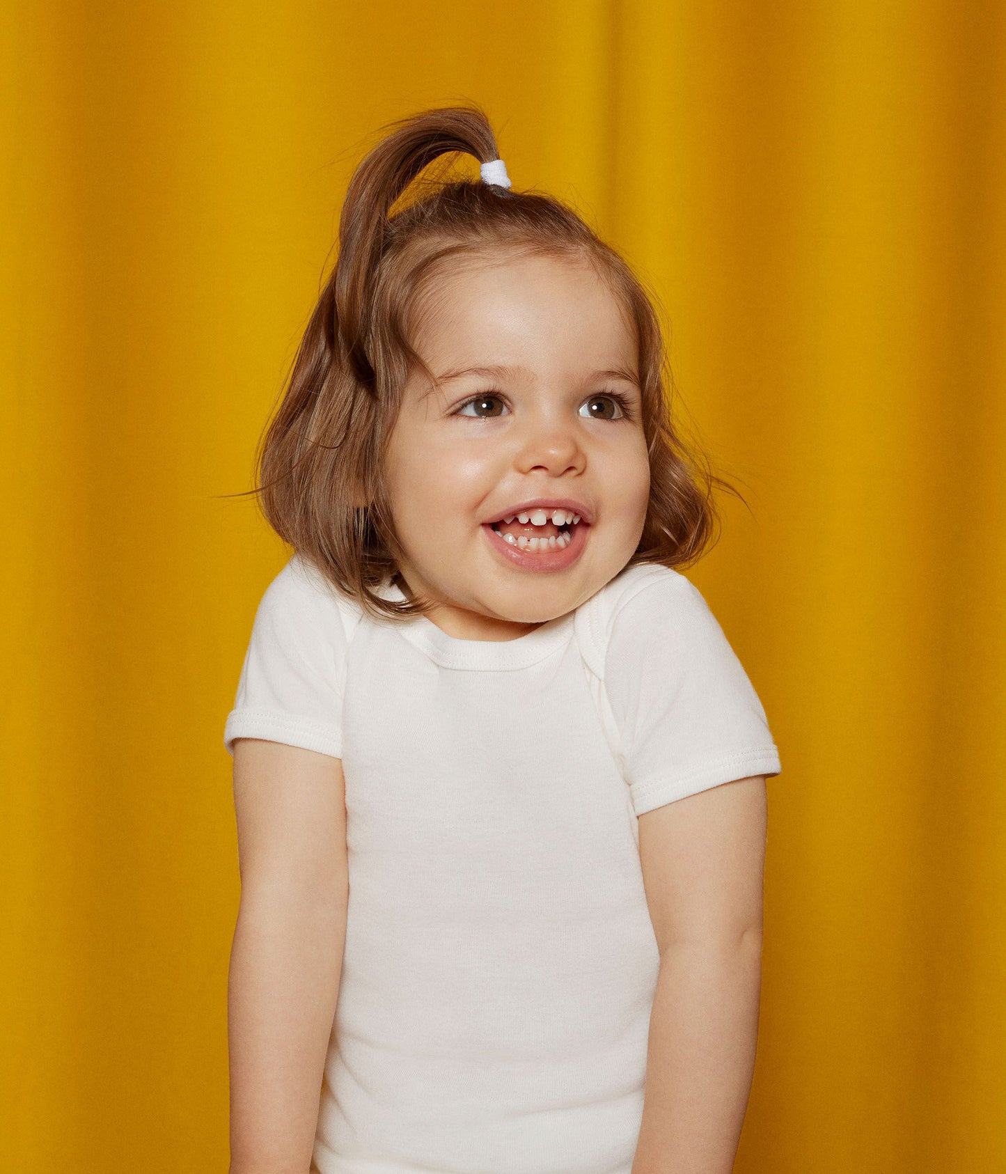 Lot de 2 bodies blancs manches courtes bébé – L