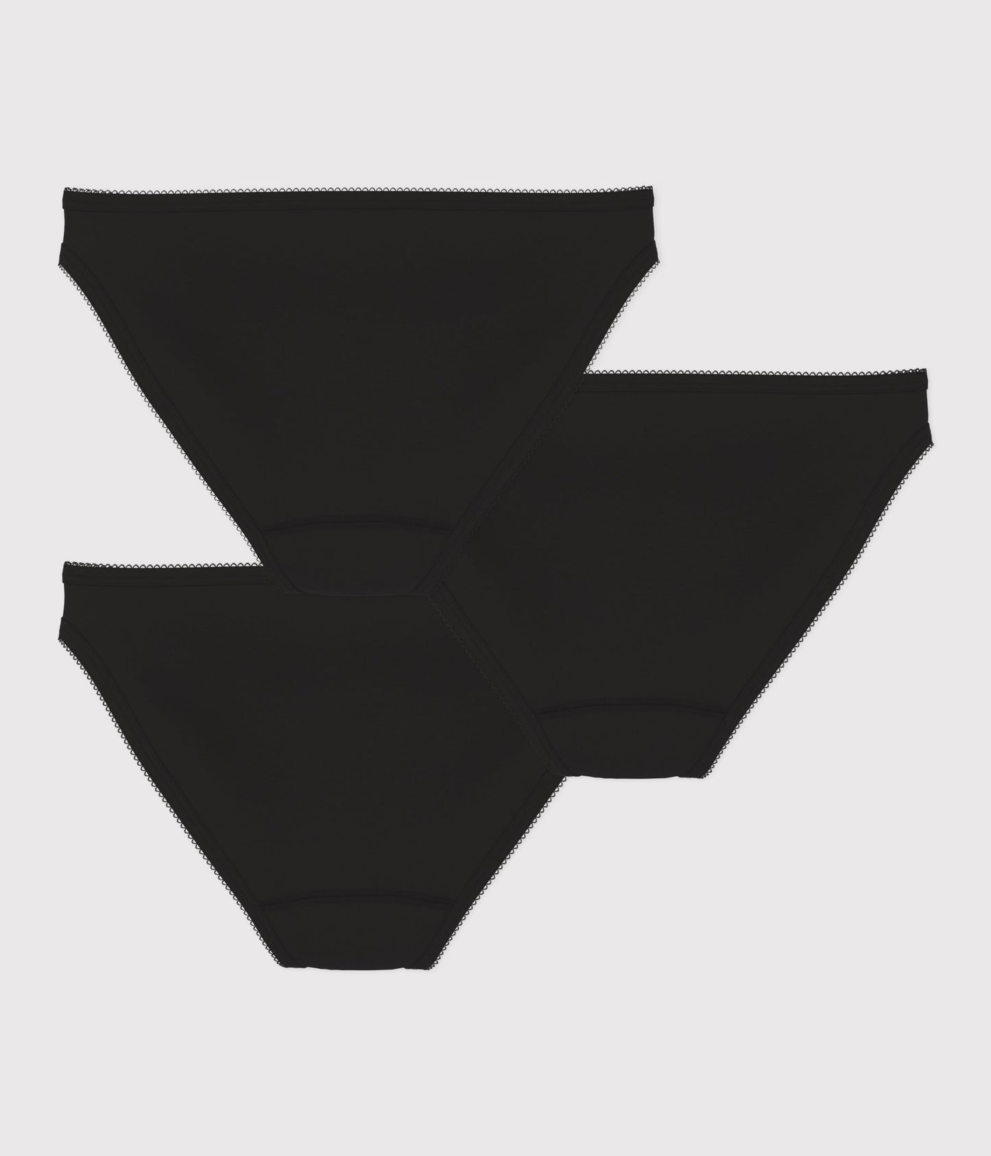 Lot 3 culottes en coton fin Femme – D