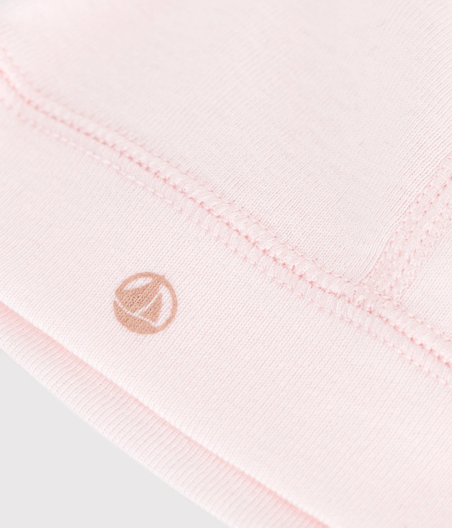 Bonnet bébé en coton uni