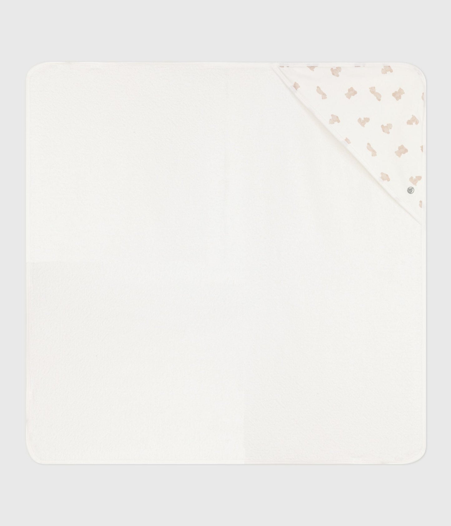 Carré de bain bébé en coton