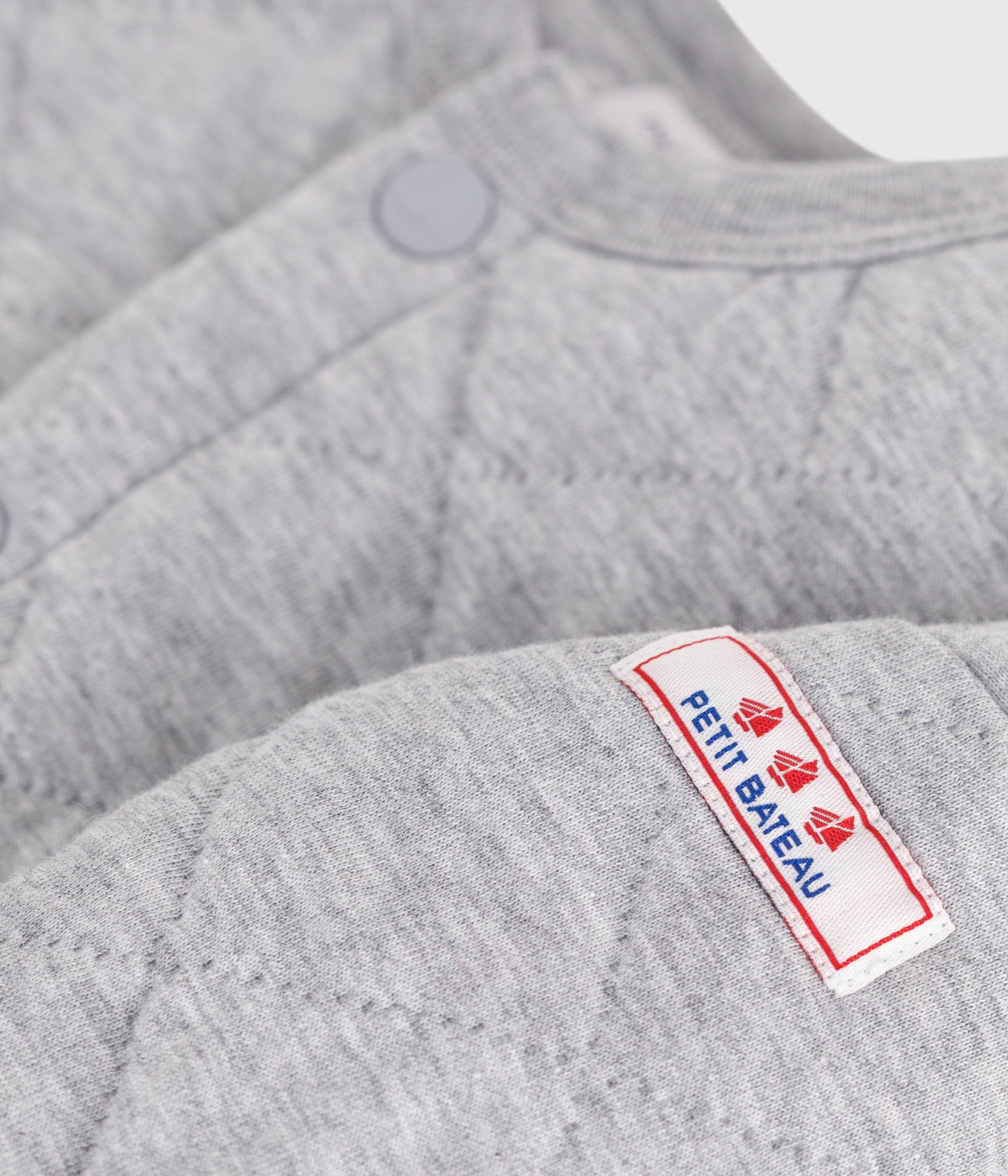 Cardigan bébé en coton épais uni