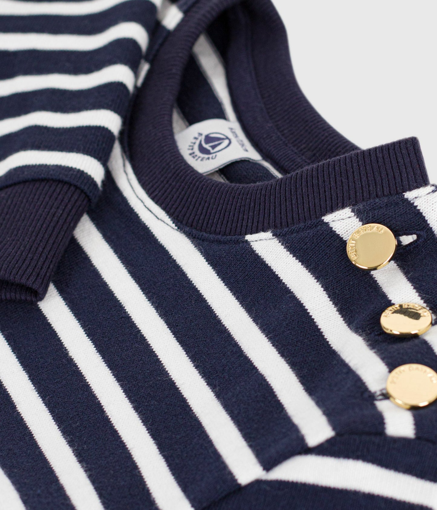 Robe enfant manches longues en coton