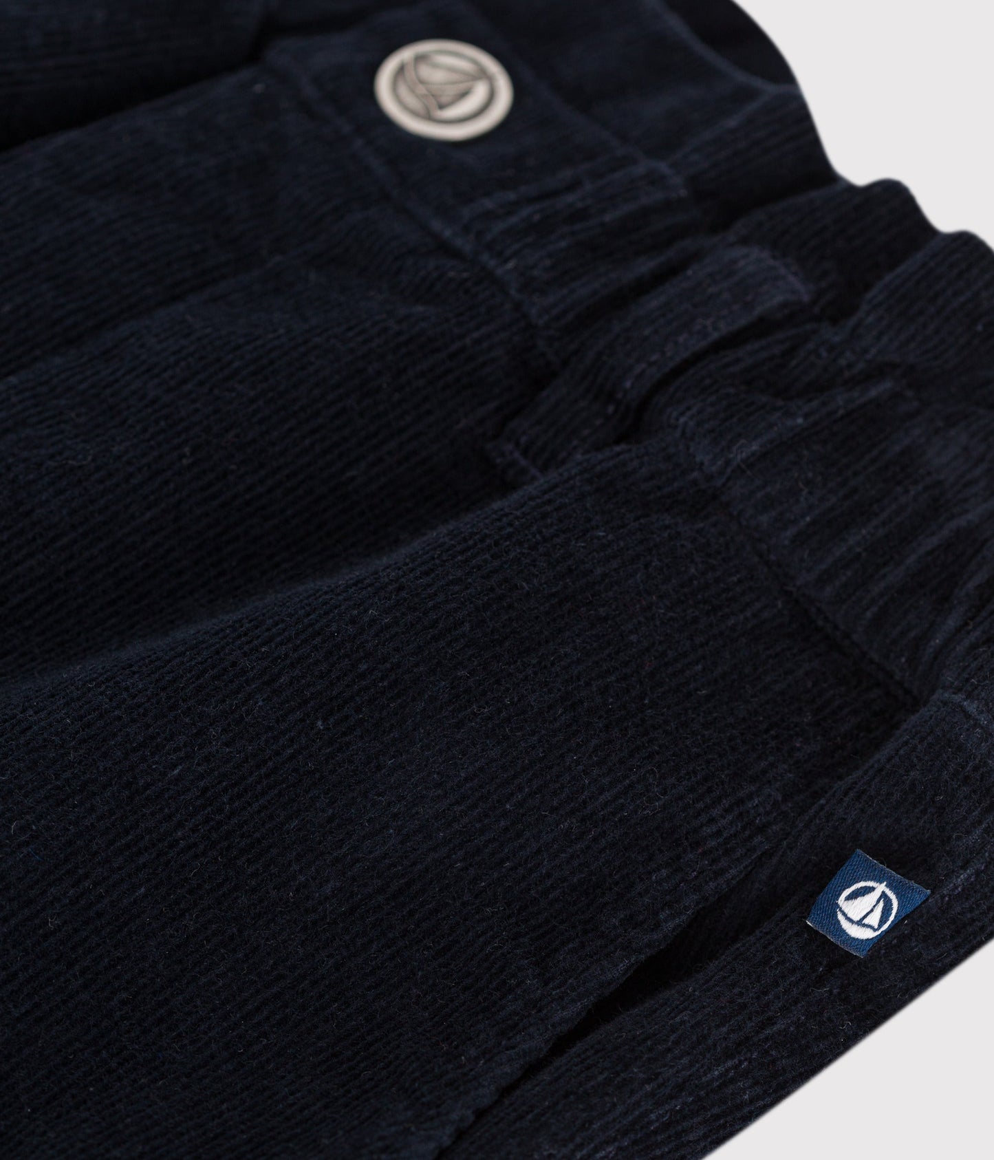 Pantalon enfant en velours uni