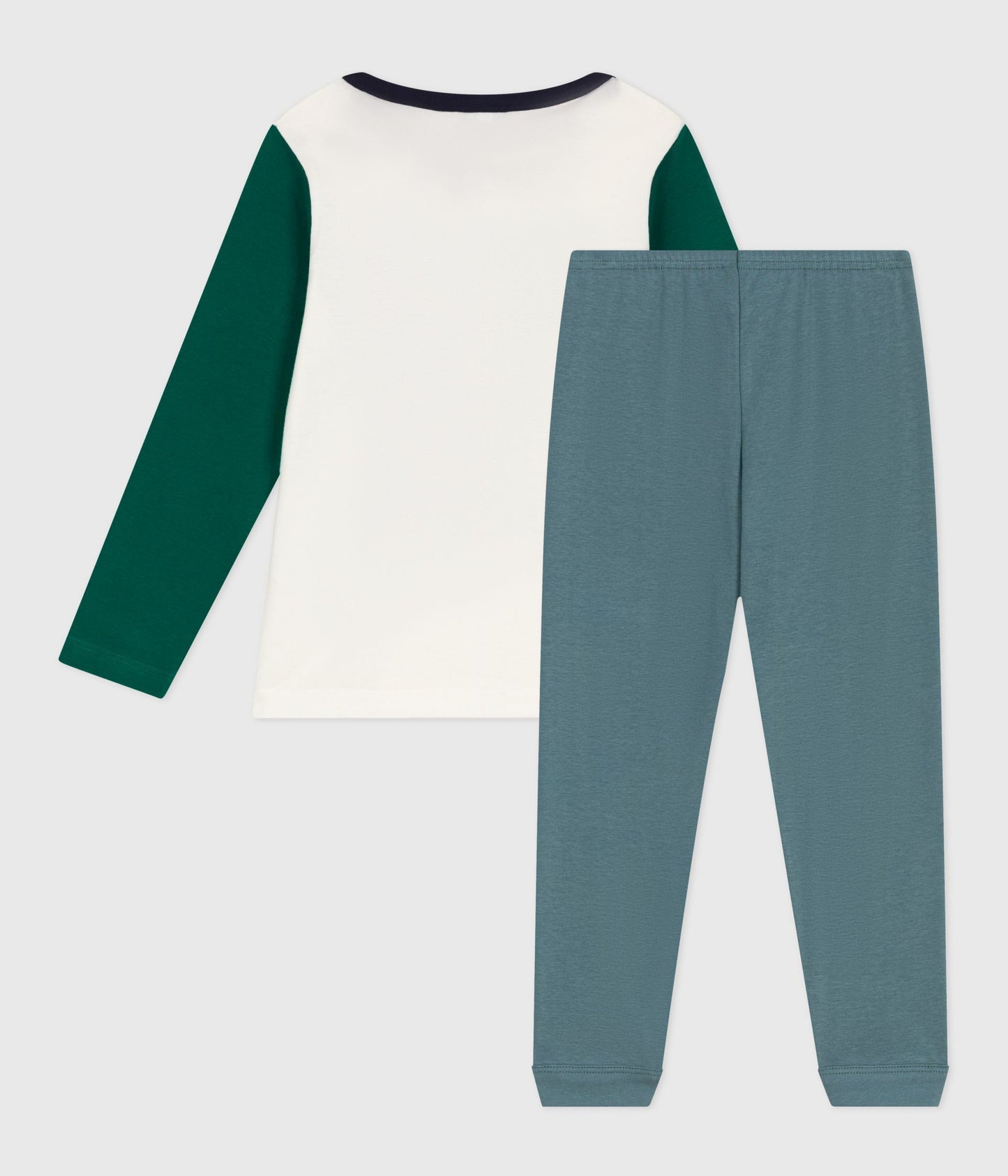 Pyjama enfant en coton bicolore