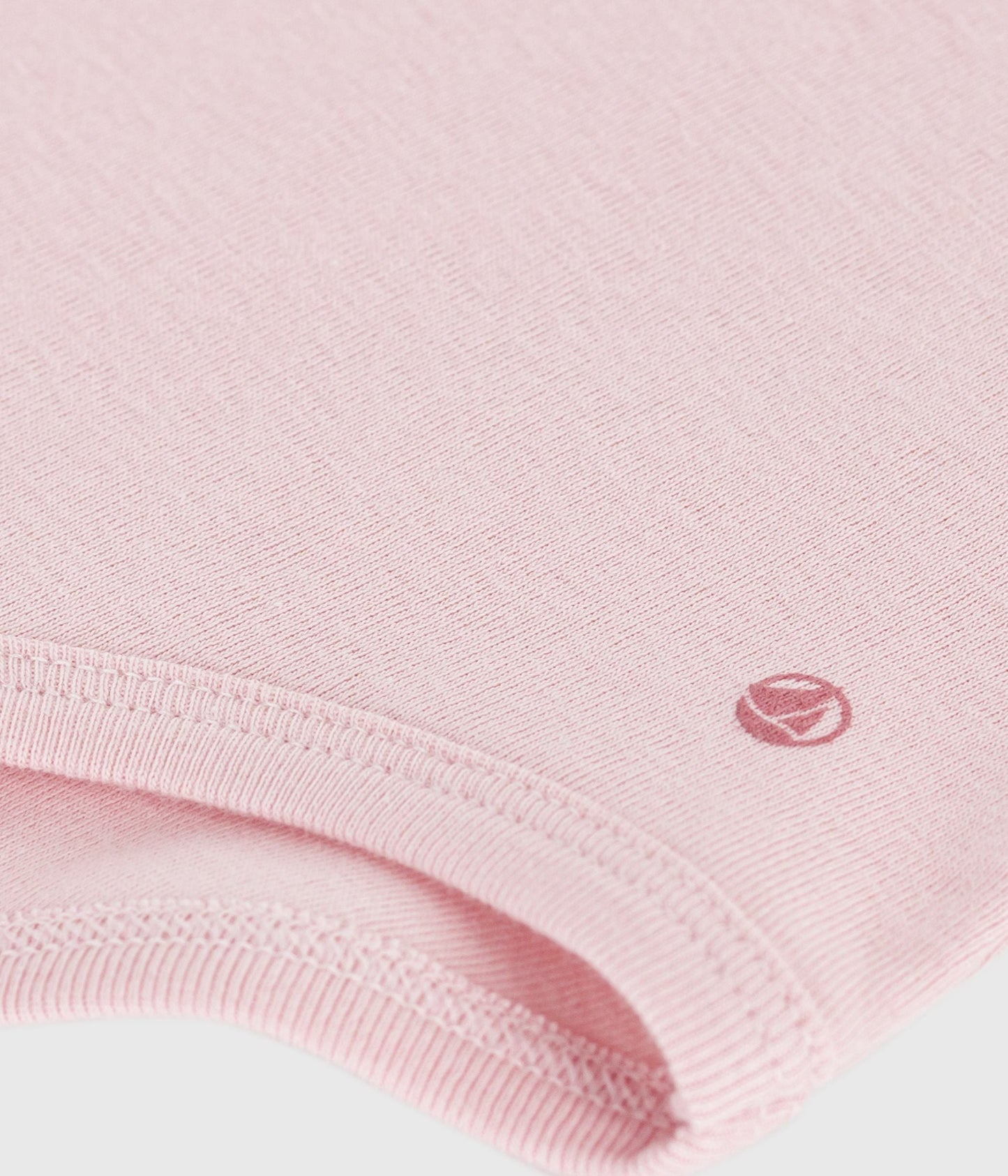 Body bébé en coton à col, uni