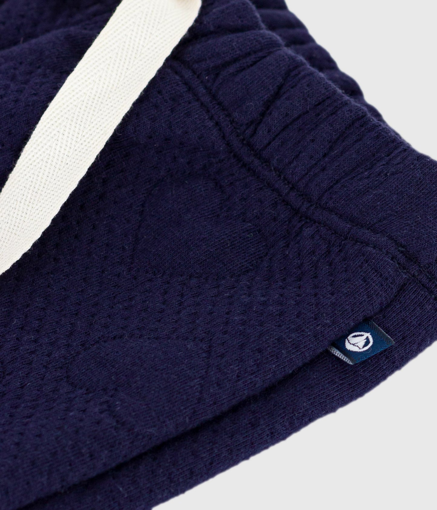 Pantalon bébé en coton épais à motifs cœurs