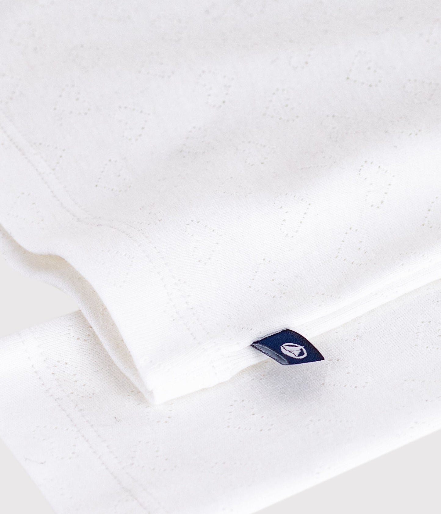 Sous-pull enfant en coton imprimé ajouré