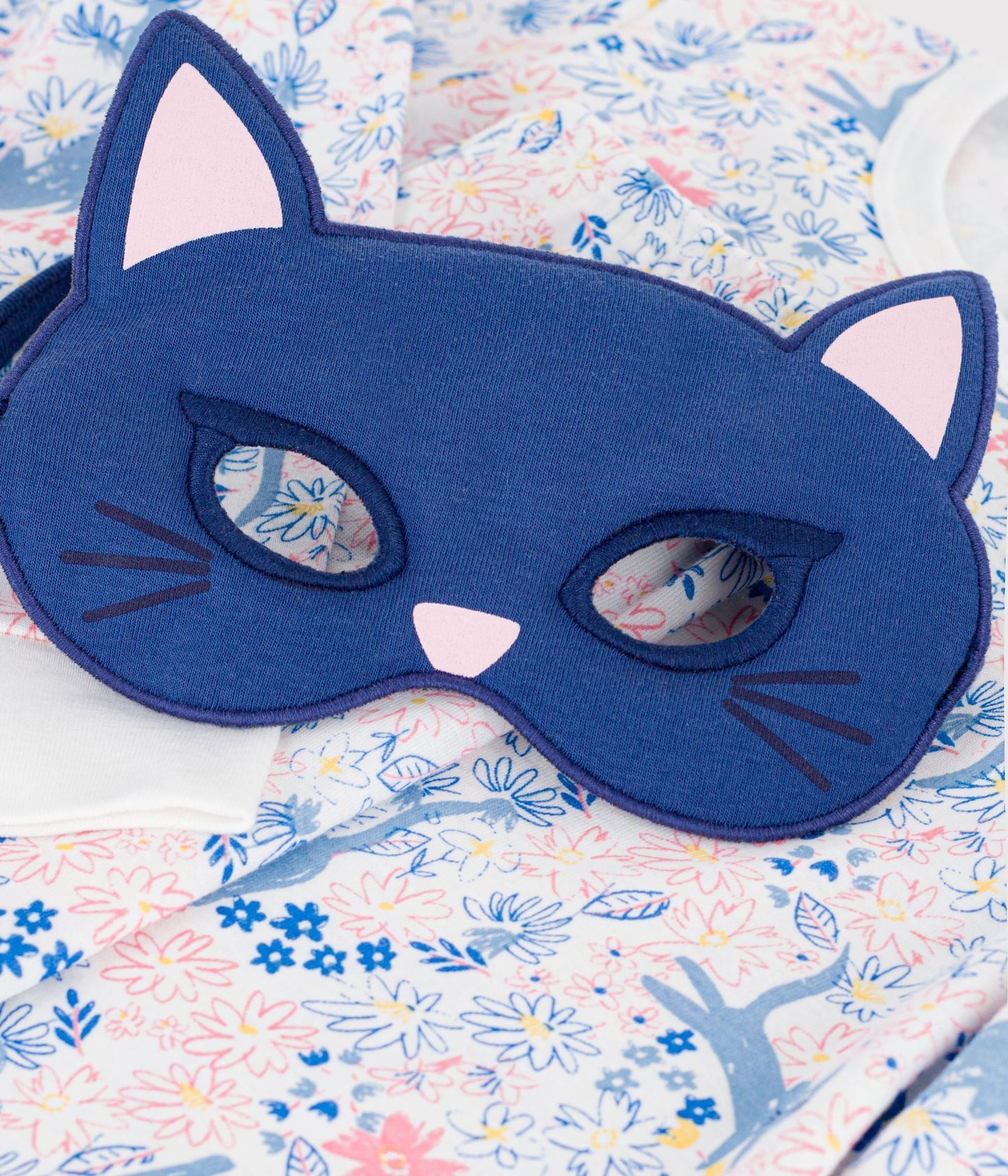 Pyjama déguisement enfant en coton imprimé fleuri – Z1