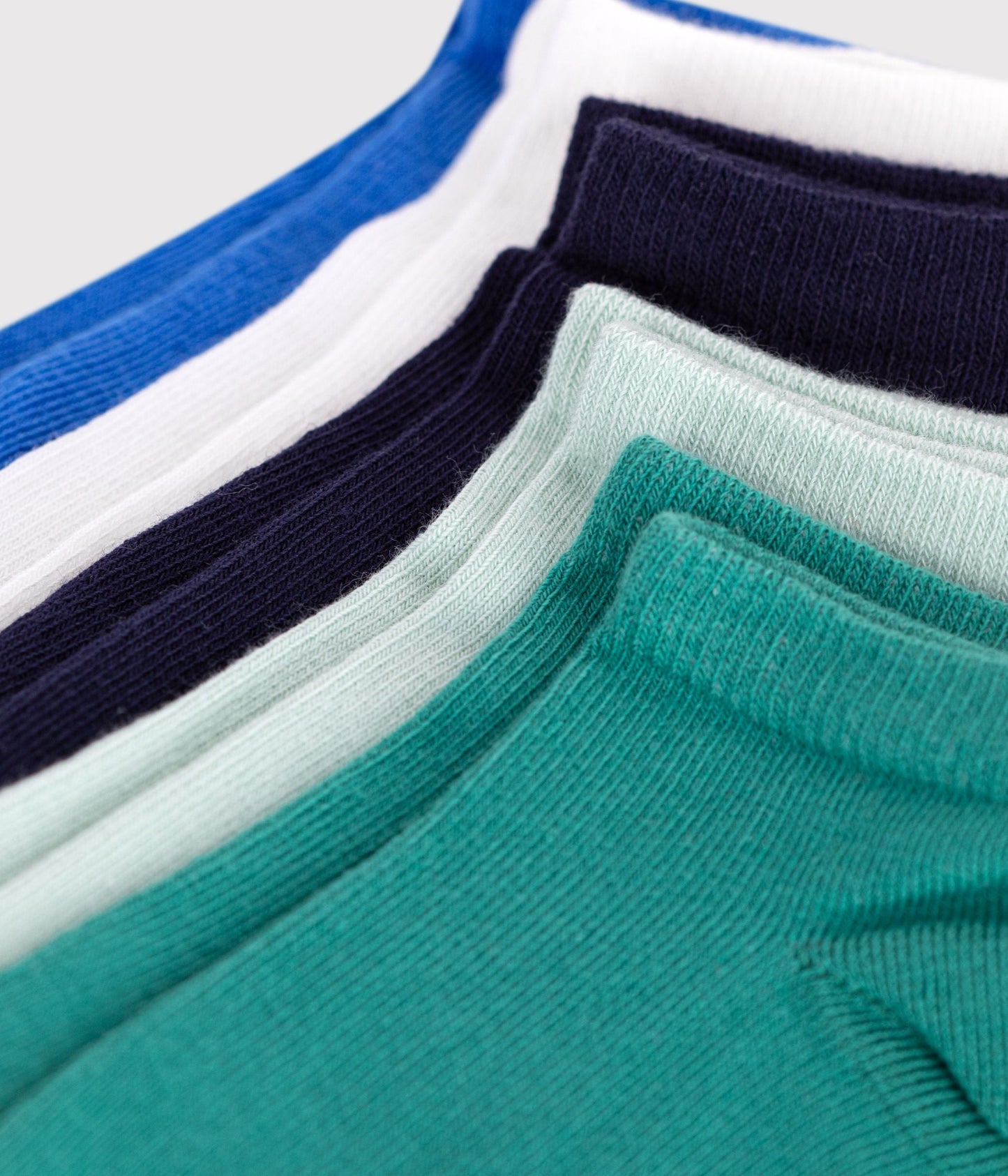 5 paires de chaussettes enfant en coton unies – Z1