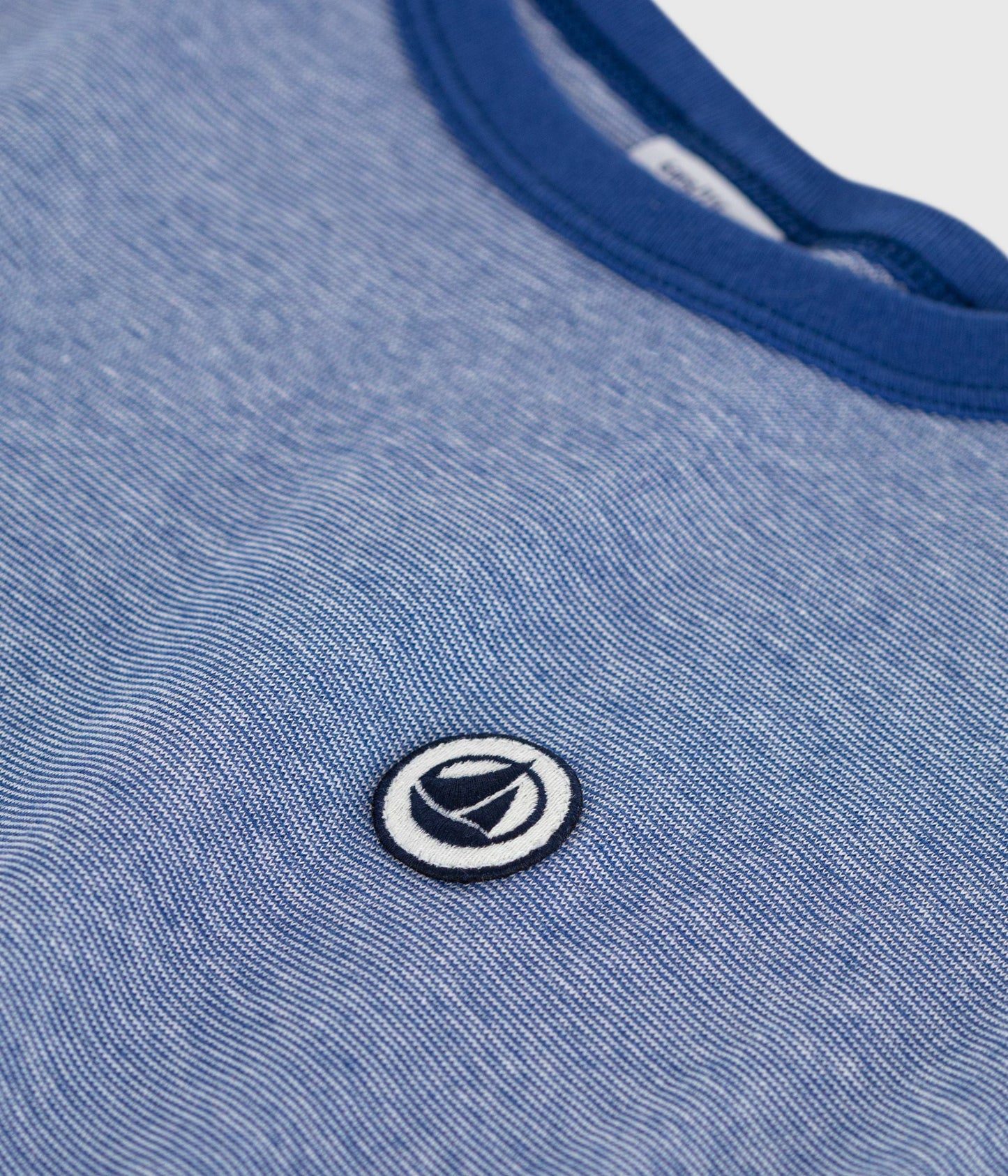 Tee-shirt enfant manches courtes en coton à rayures – Z1