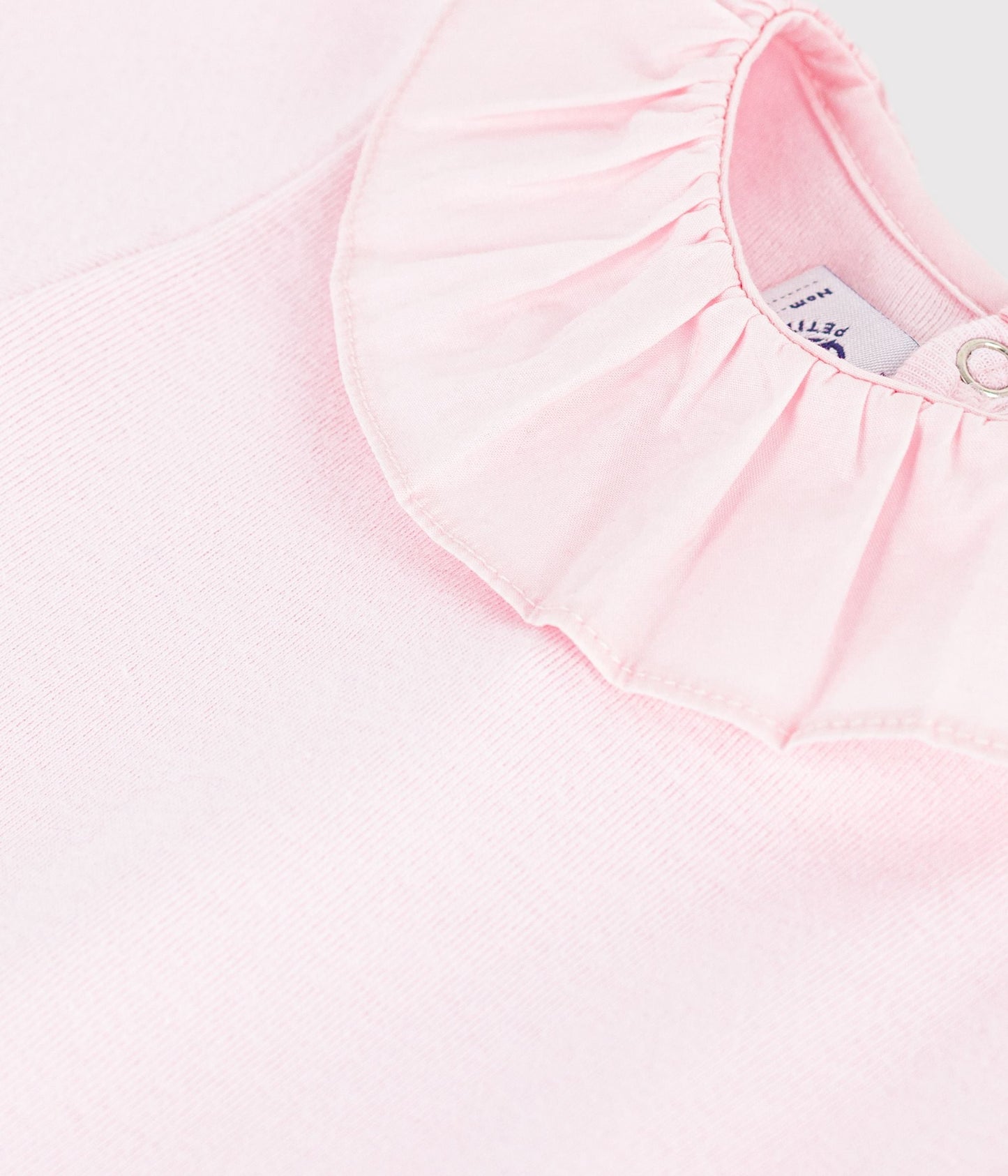 Body bébé en coton à col, uni – Z1