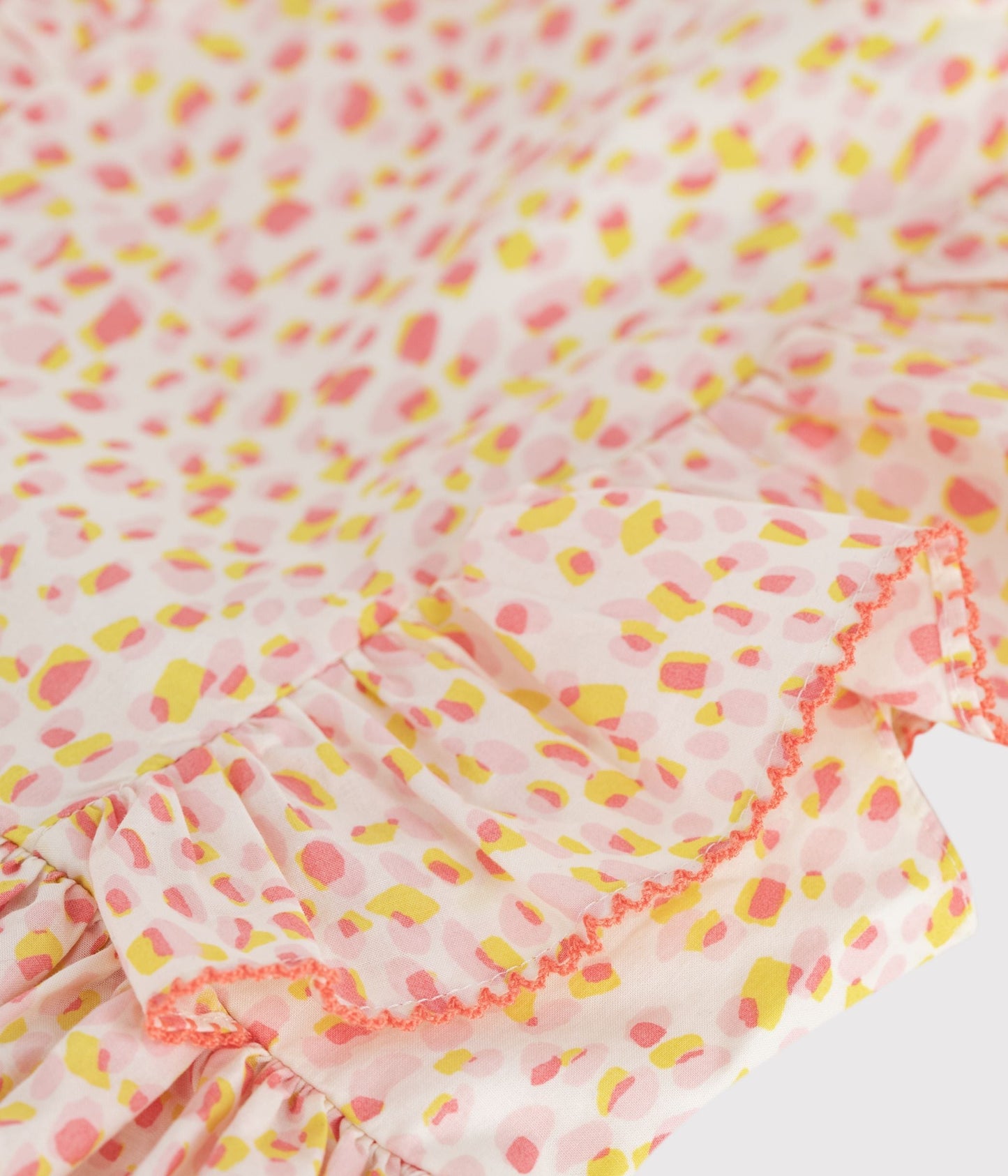 Robe sans manches dos nu enfant en coton imprimée – Z1