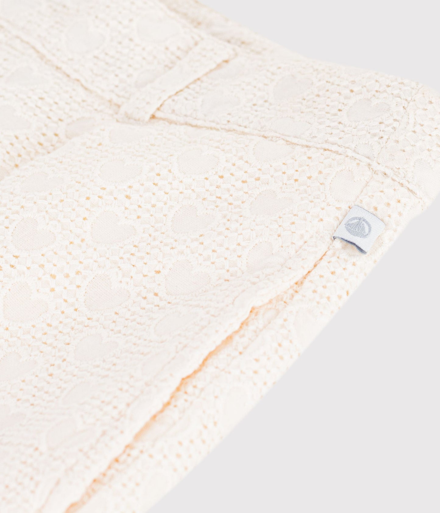 Short enfant en coton motifs cœurs – Z1