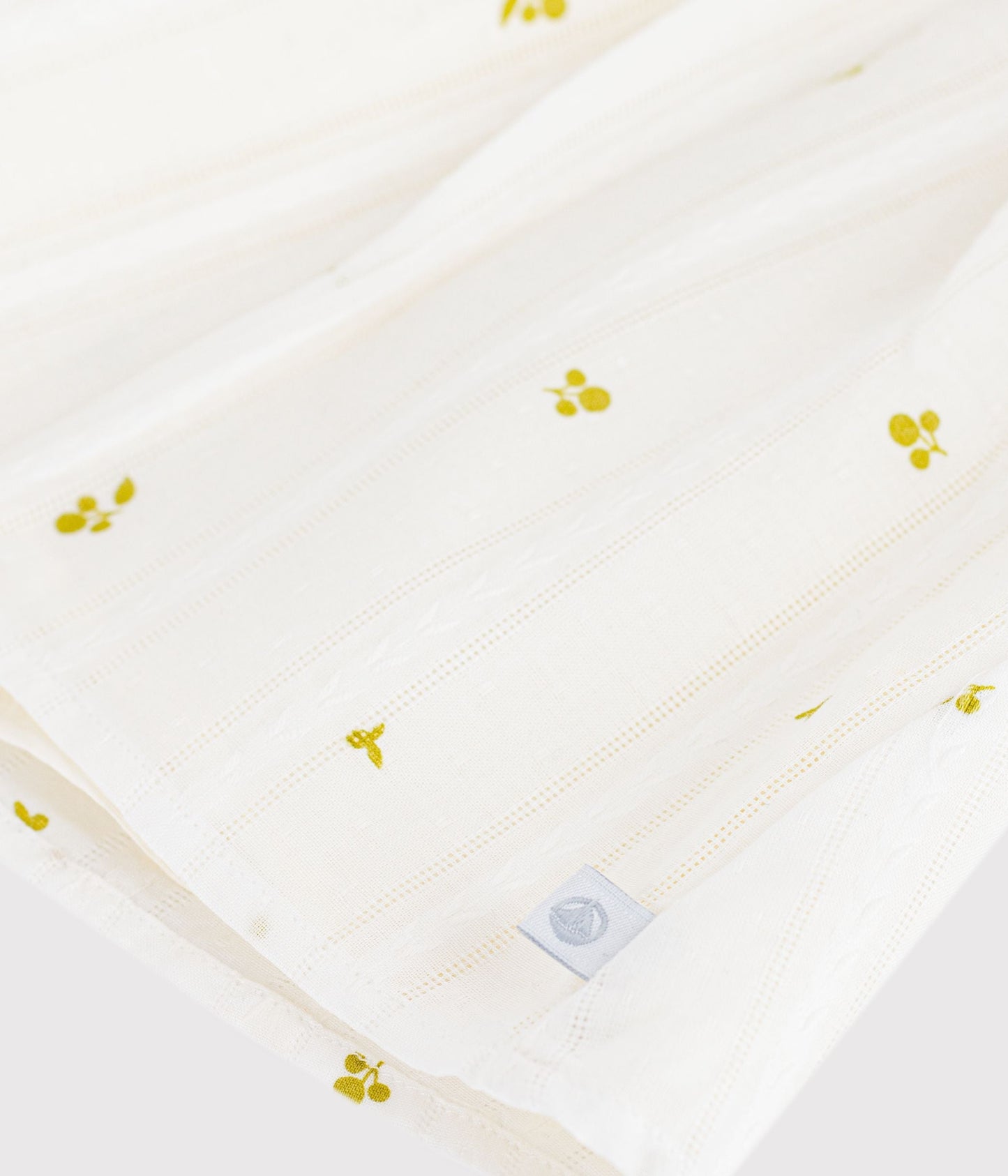 Blouse bébé en coton sans manches en coton, imprimée fleurs – Z1