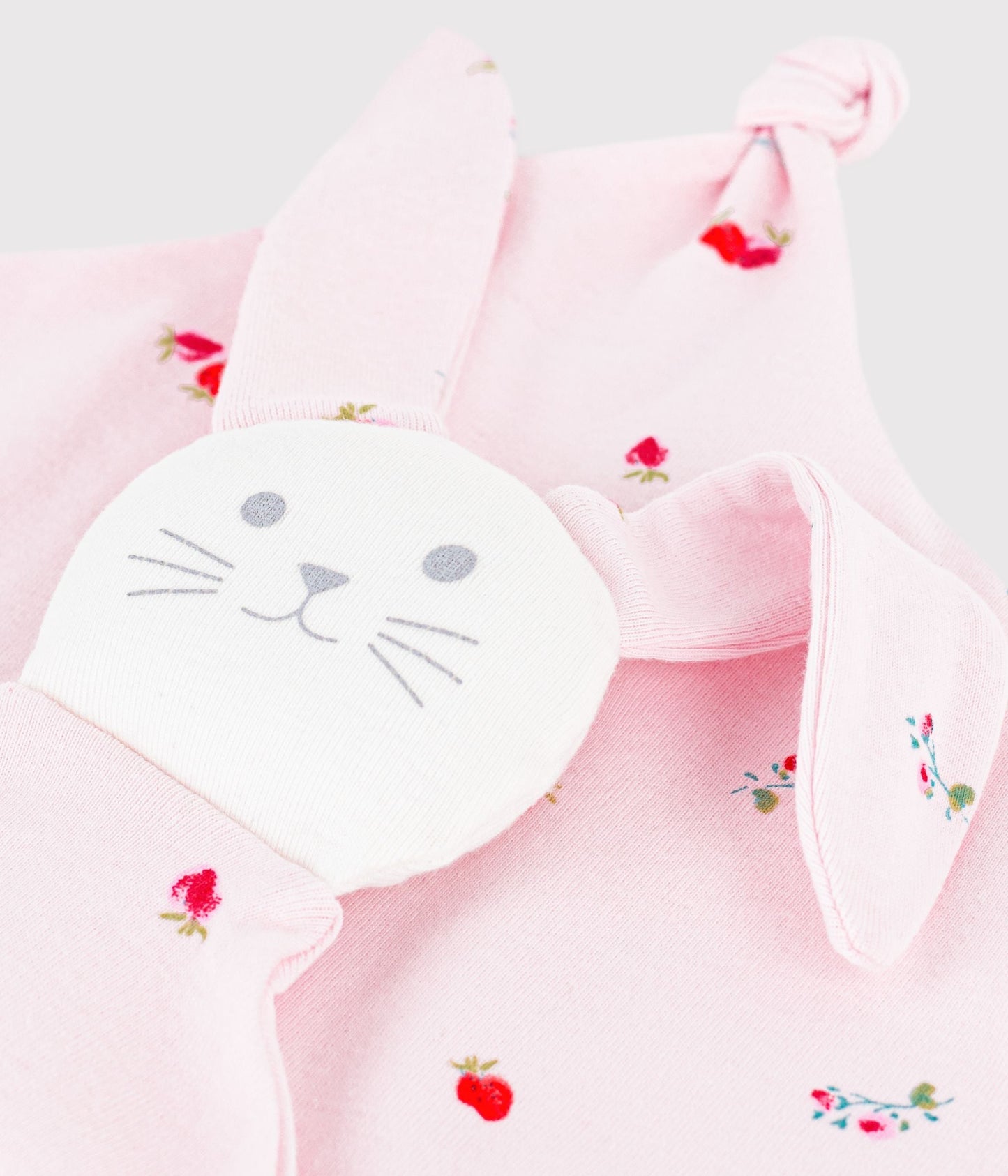 Doudou bébé en coton imprimé fleuri – Z1