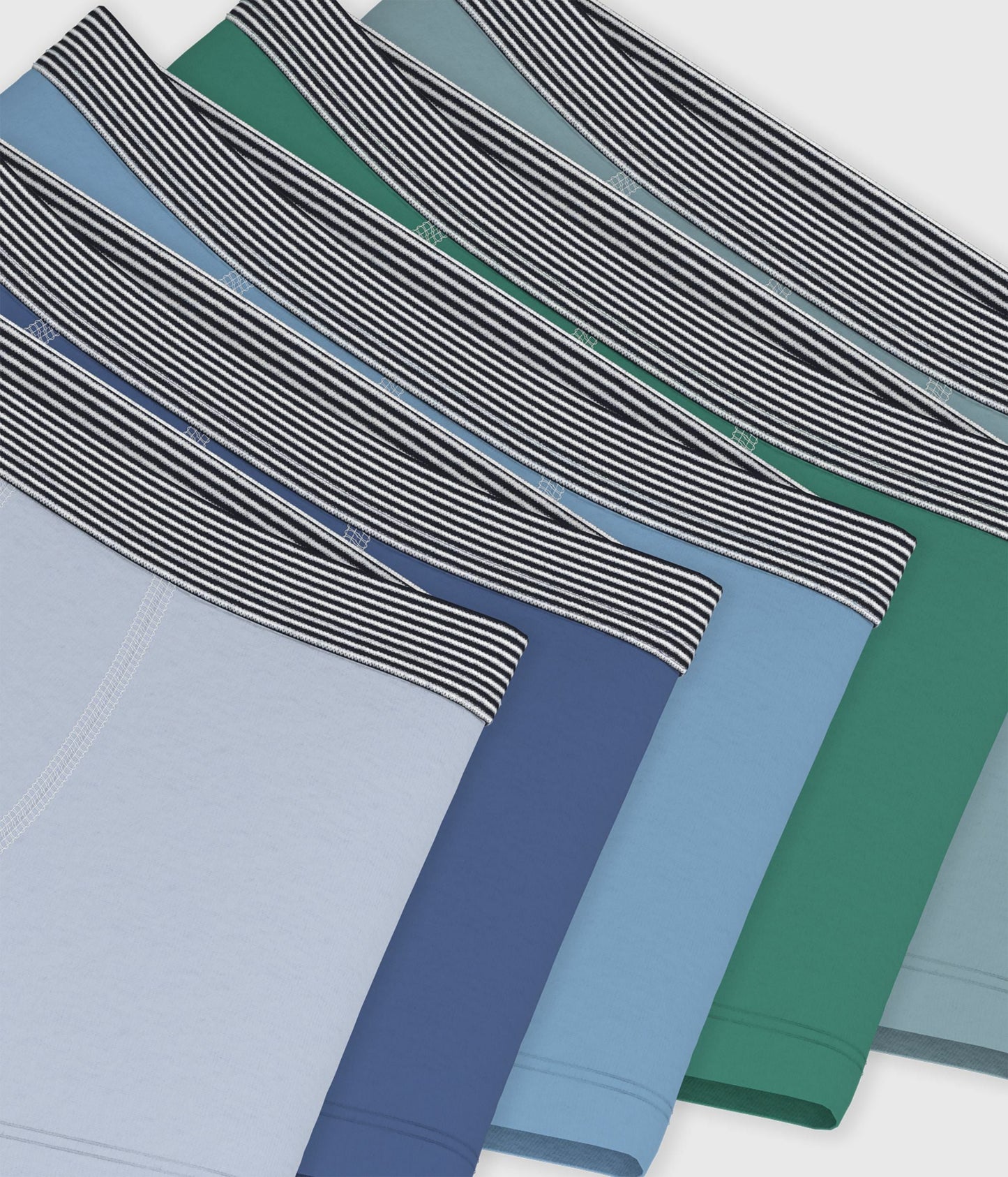 Lot de boxers enfant en coton uni – Z1