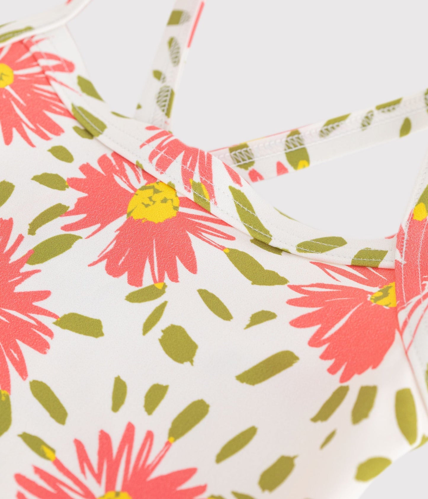 Maillot de bain une pièce enfant fleuri – Z1