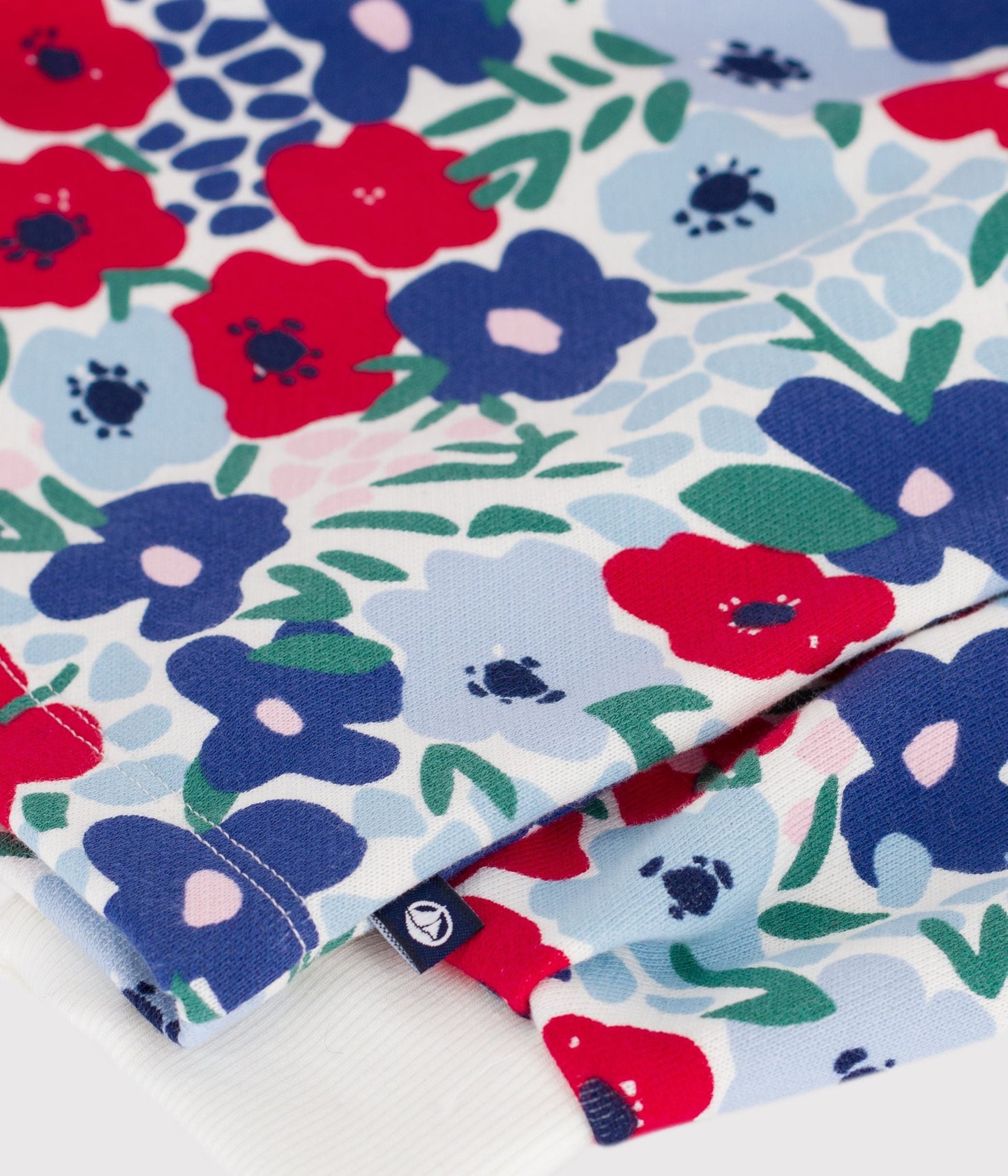 Sweatshirt enfant en coton imprimé fleurs – Z1