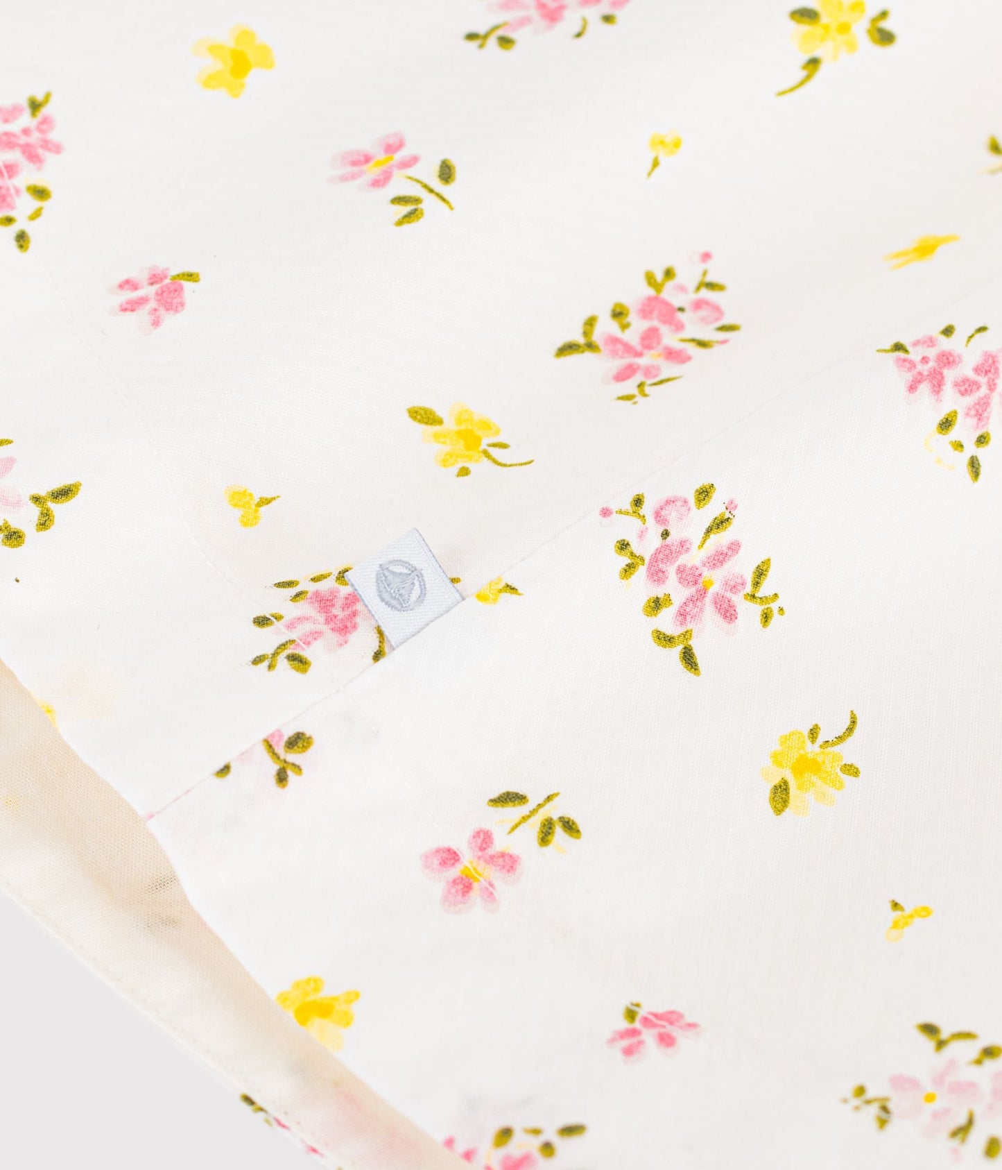 Robe sans manches enfant en coton imprimée fleurs – Z1