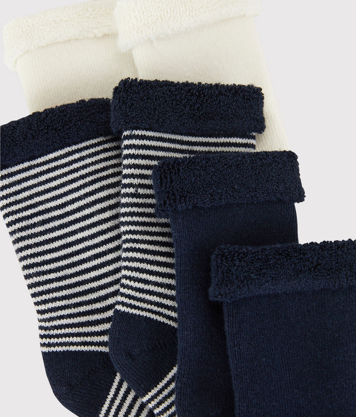 Lot de 3 paires de chaussettes en tricot bébé