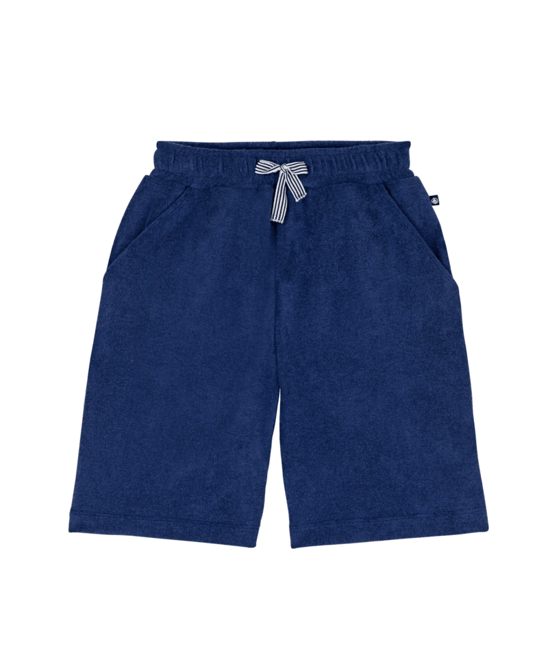Bermuda short enfant en coton uni
