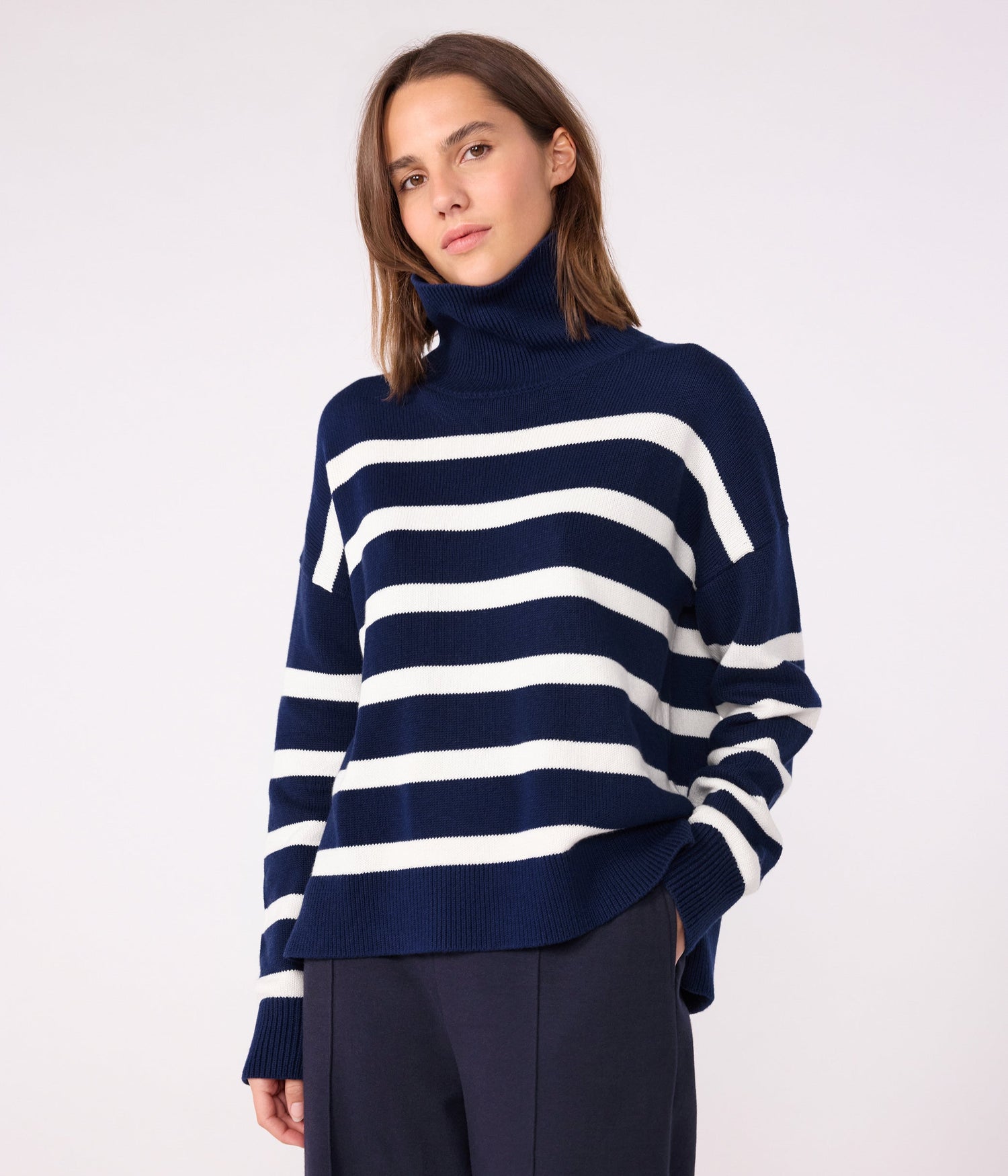Marinières, pulls, cardigans femme