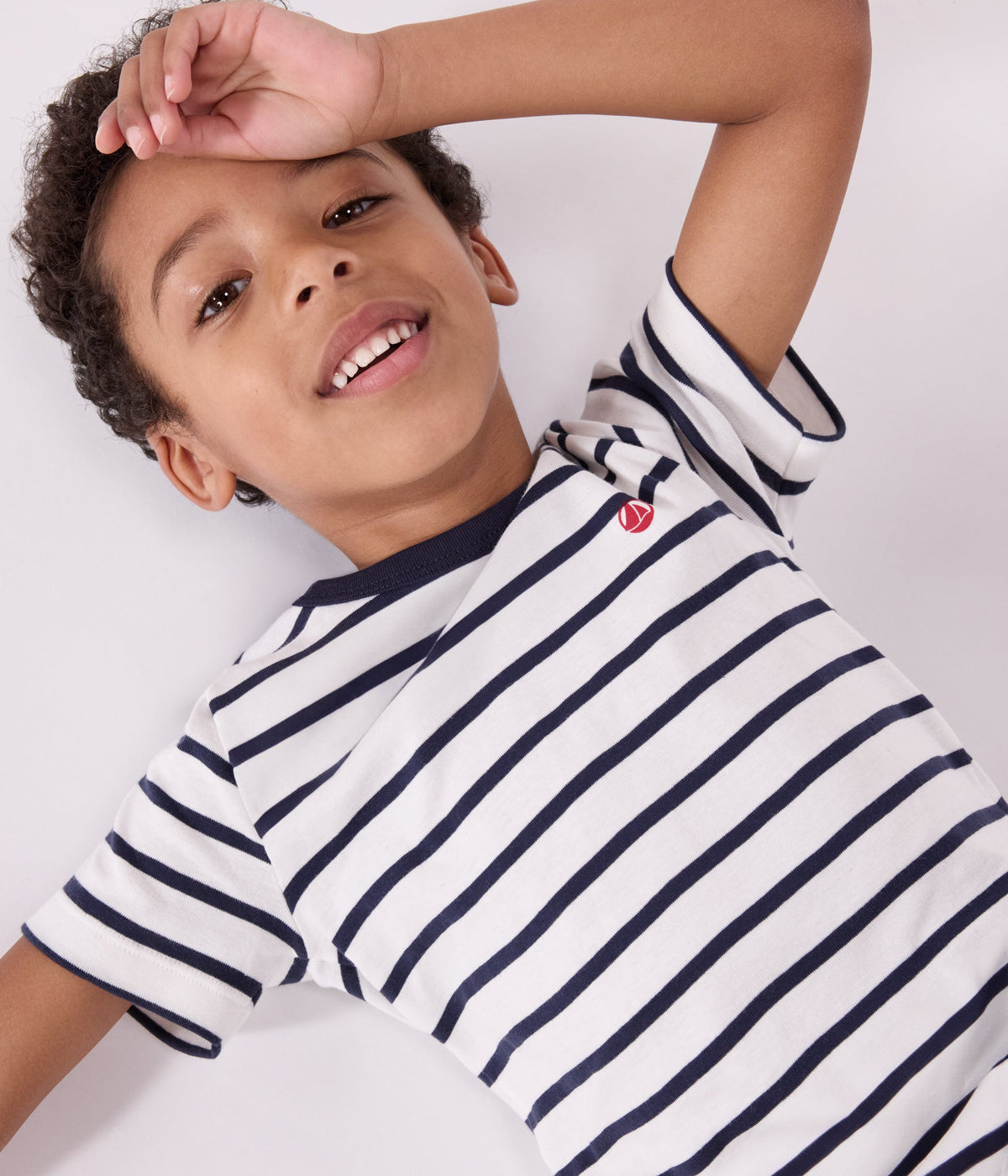 Pyjacourt marinière petit garçon en coton – J