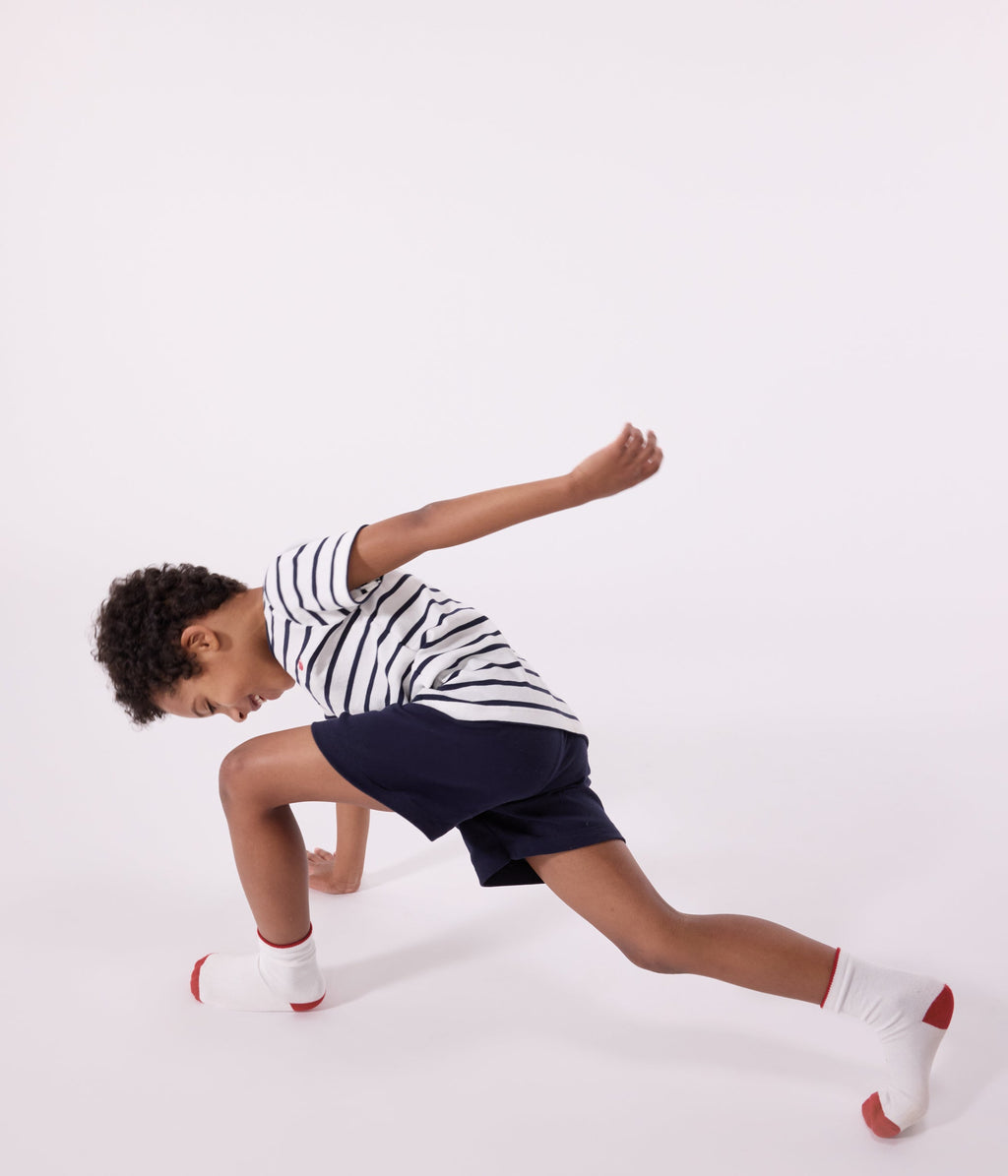 Pyjacourt marinière petit garçon en coton – J