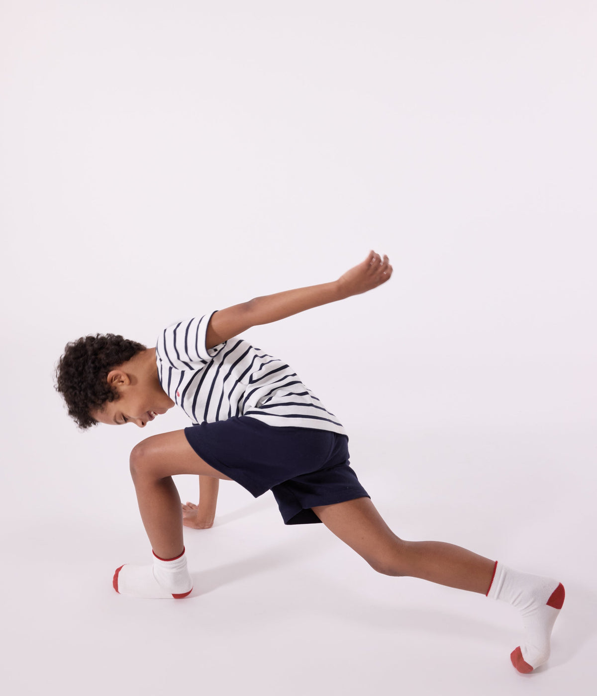 Pyjacourt marinière petit garçon en coton – J