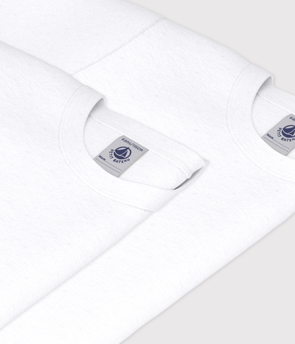 Lot de 2 tee-shirts manches courtes blancs garçon – Z