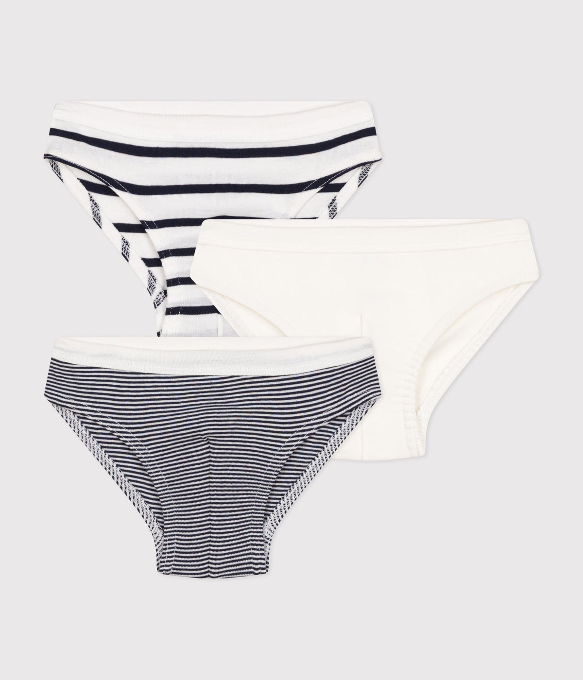Lot de 3 slips rayés petit garçon – F
