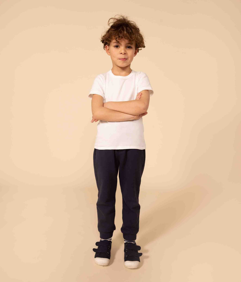 Lots de 2 tee-shirts manches courtes blancs petit garçon – J
