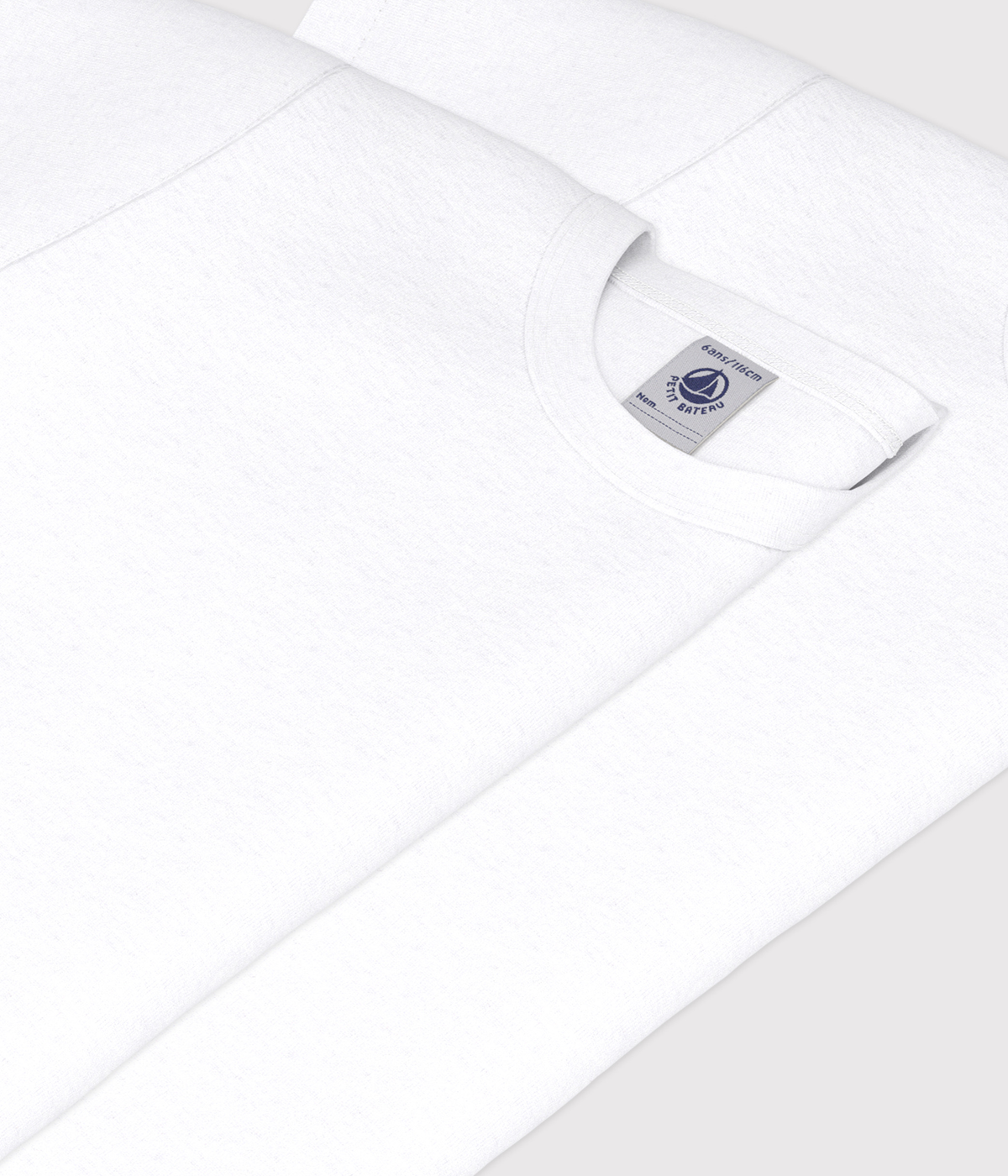 Lots de 2 tee-shirts manches courtes blancs petit garçon – Z