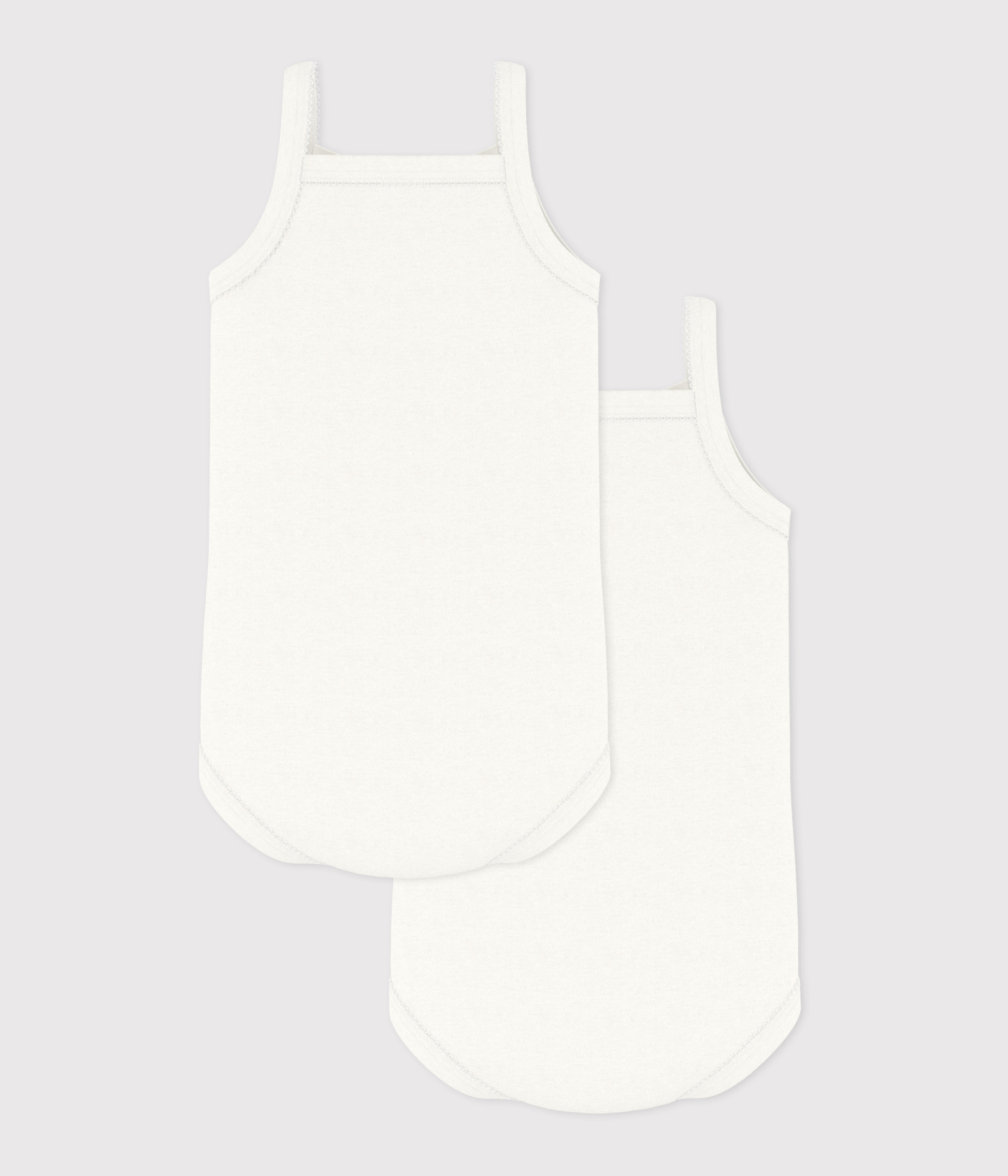 Lot de 2 bodies à bretelles bébé fille – D