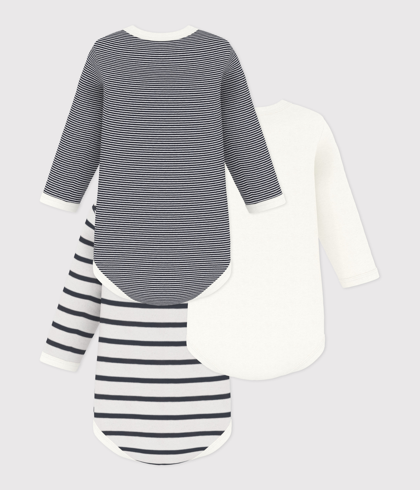 Lot de 3 bodies manches longues bébé – D