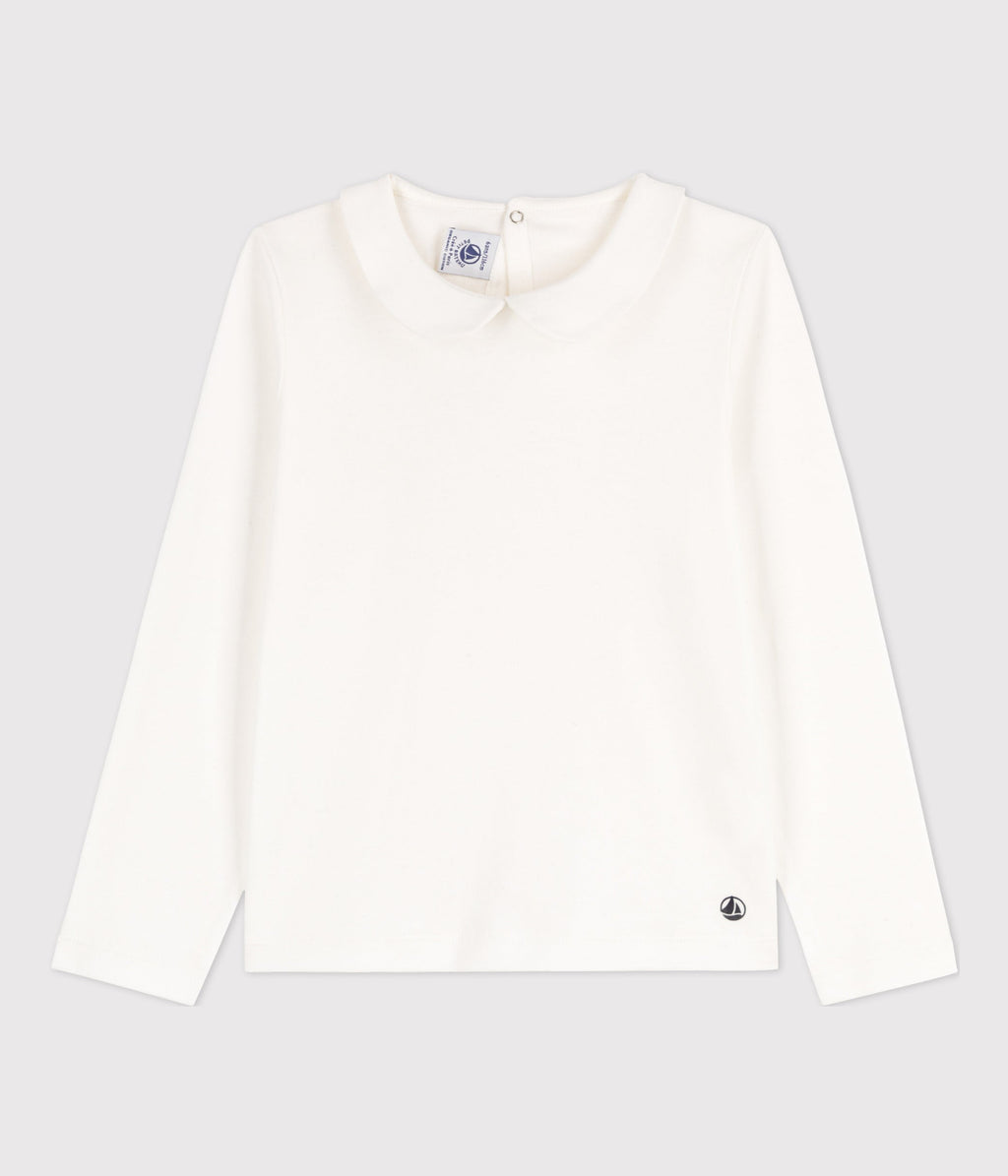 Tee-shirt manches longues coton  enfant fille – F
