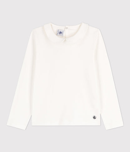 Tee-shirt manches longues coton  enfant fille – F