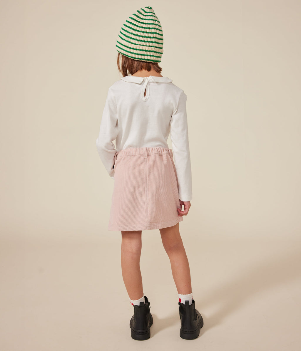 Tee-shirt manches longues coton  enfant fille – J