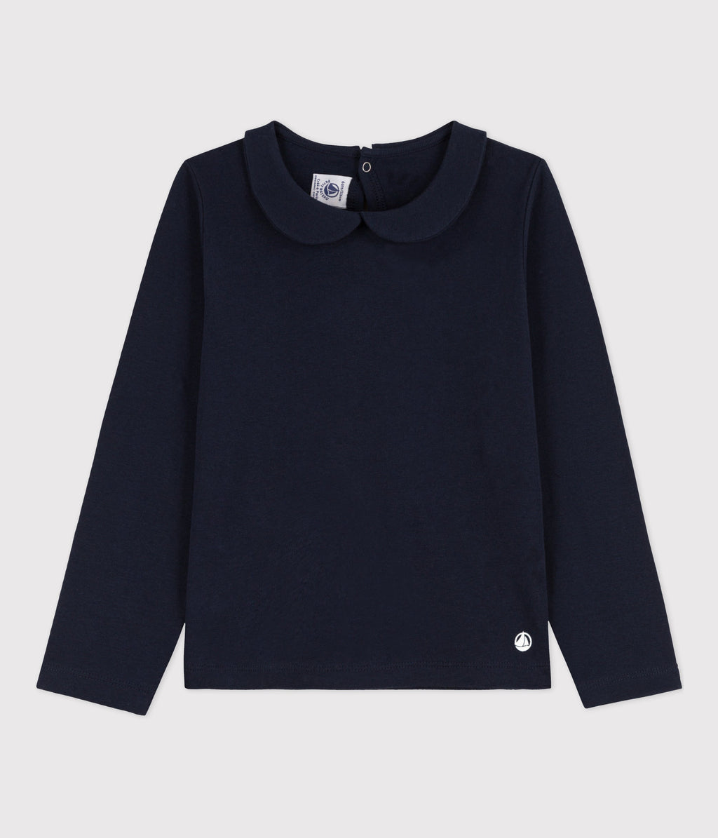 Tee-shirt manches longues coton  enfant fille – F