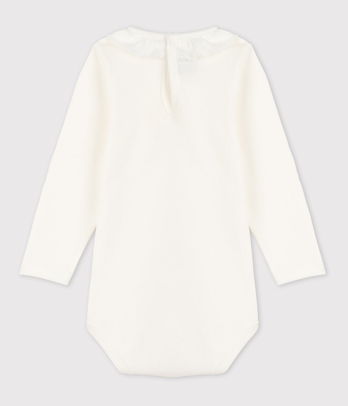 Body manches longues bébé à collerette en coton – D