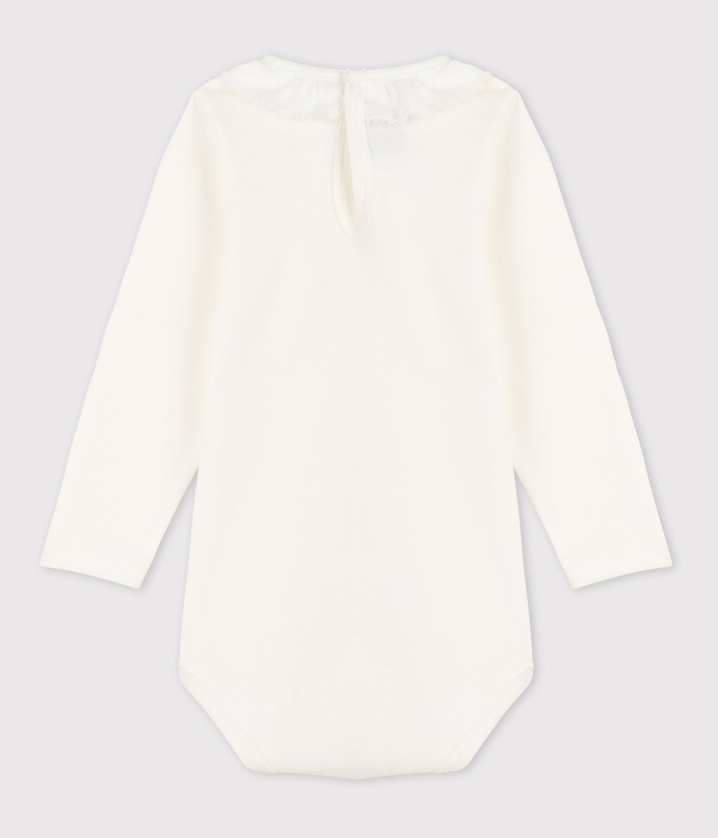 Body manches longues bébé à collerette en coton – D