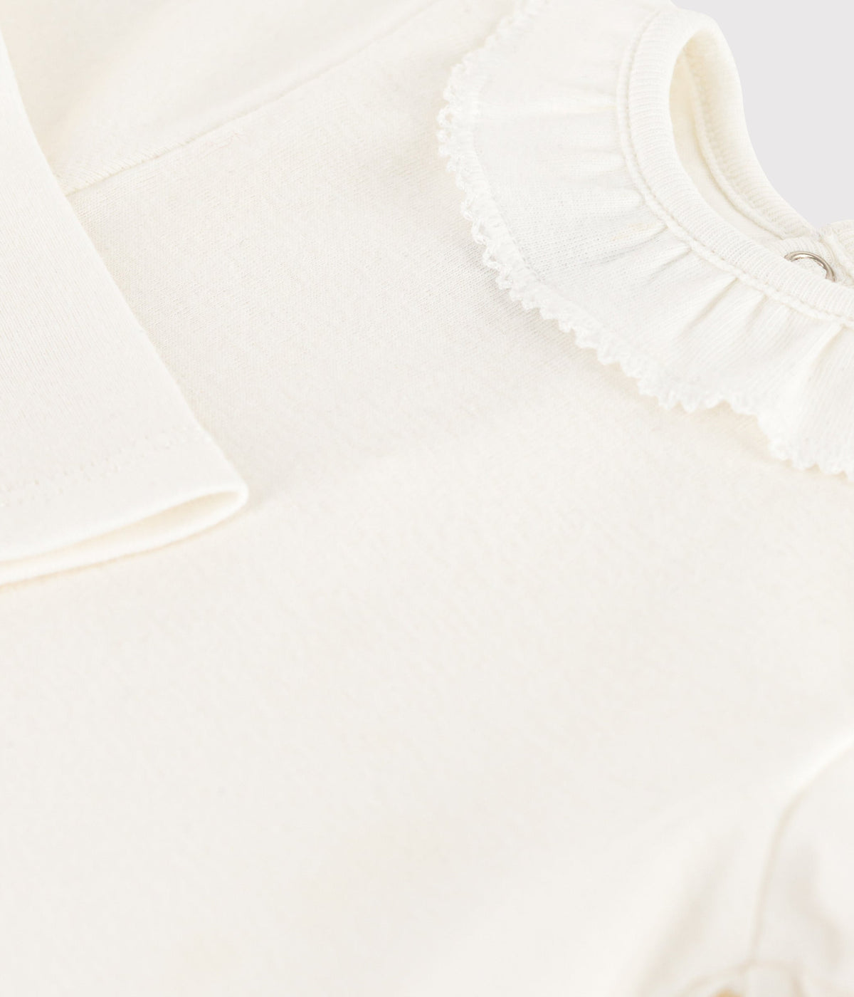 Body manches longues bébé à collerette en coton – Z