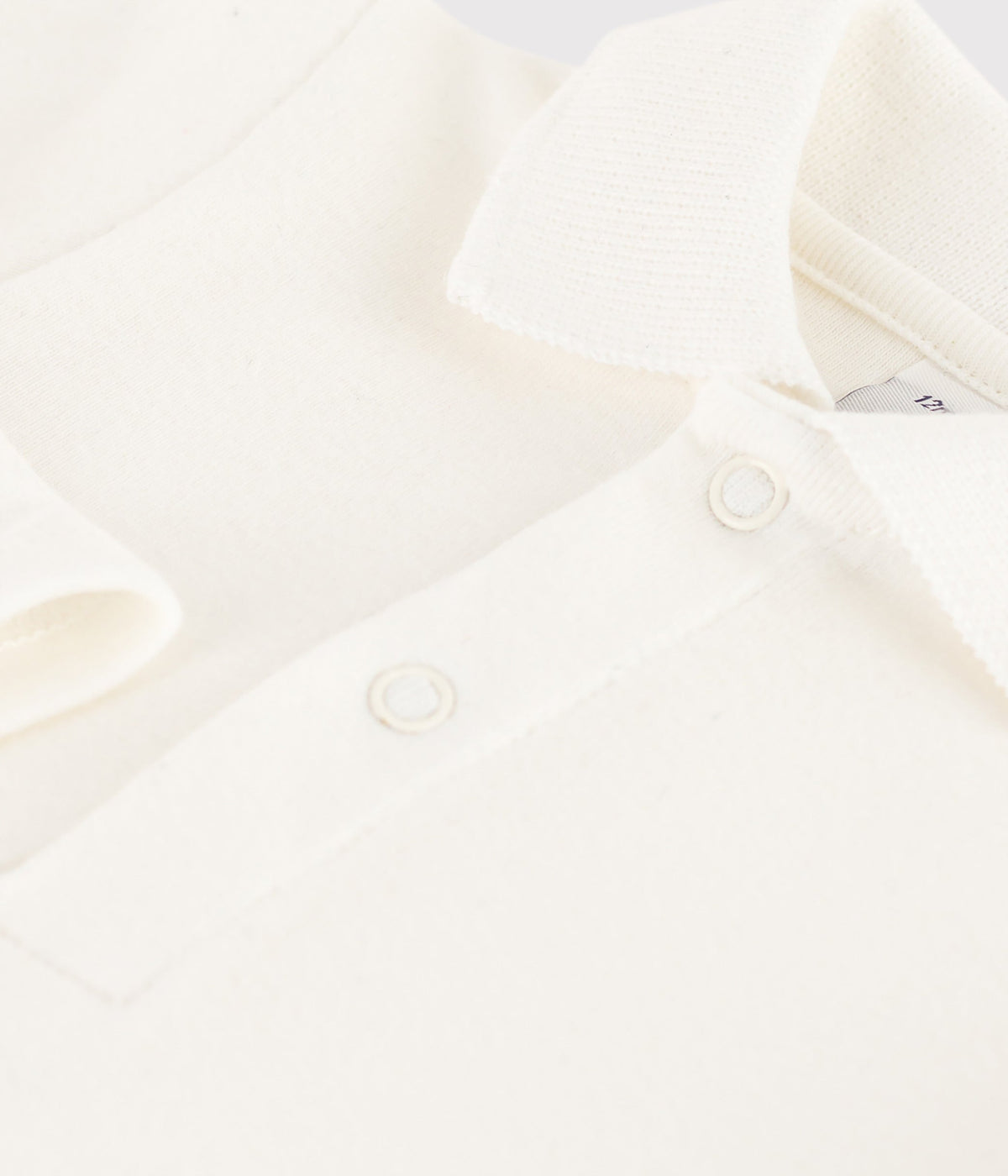 Body bébé col polo en coton uni – Z