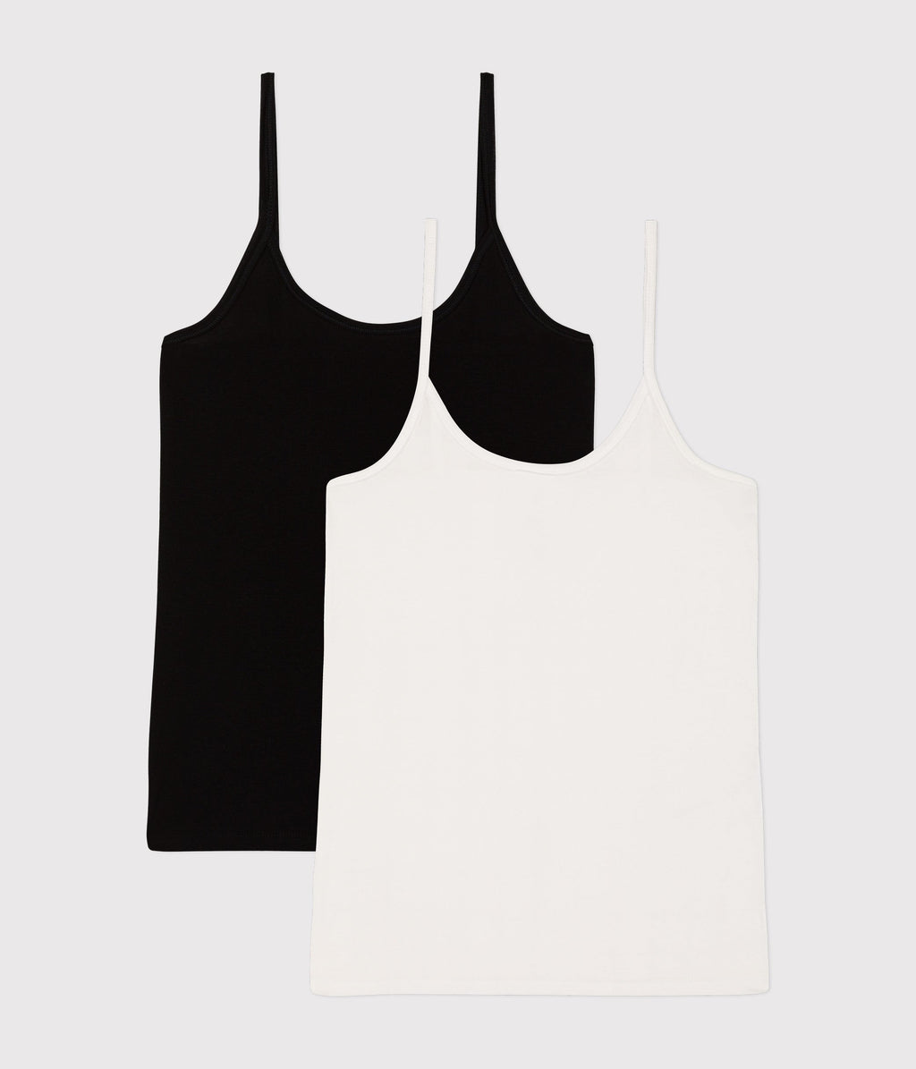 Chemises à bretelles L'ICONIQUE en coton fin Femme – F