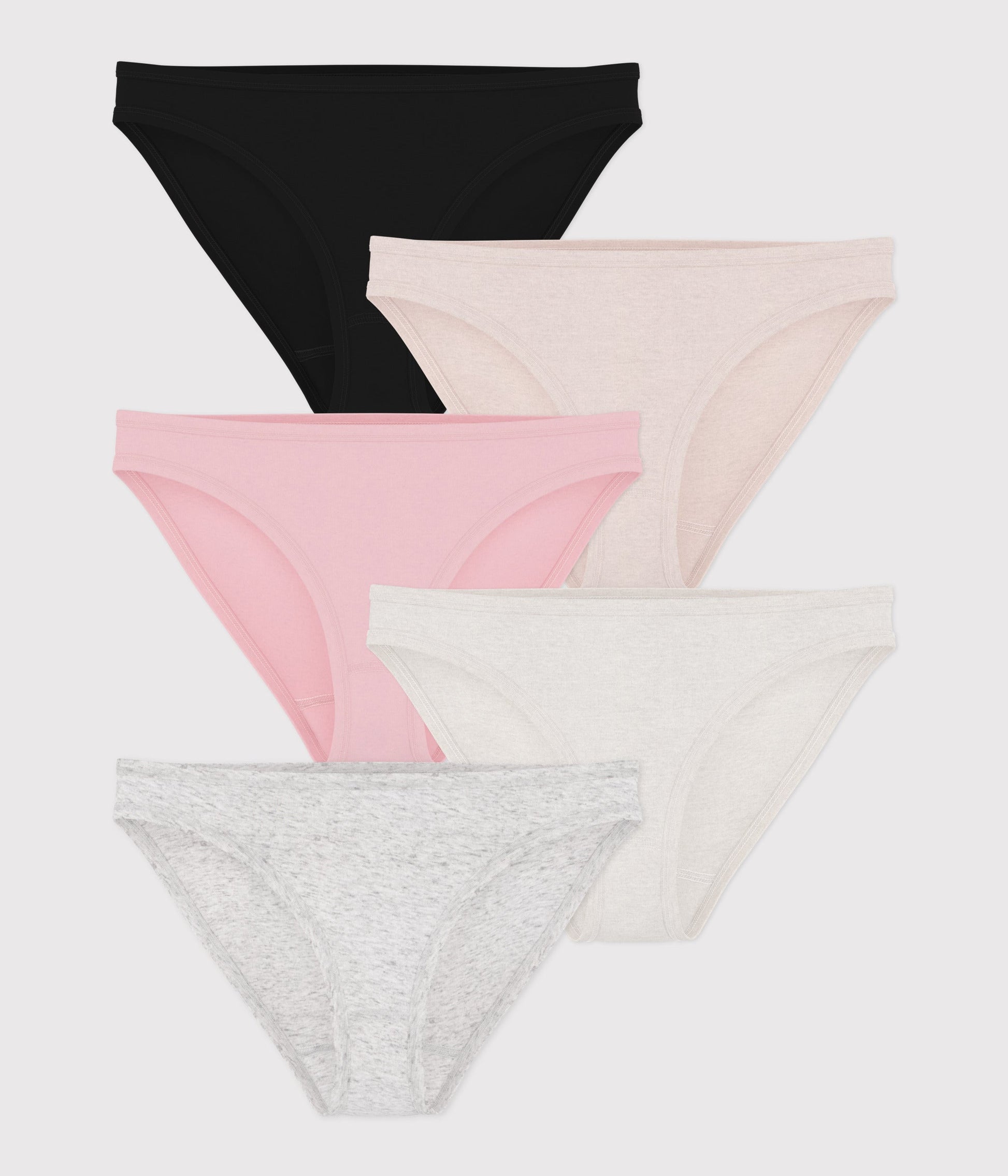 Semainier 5 culottes en coton fin Femme – F1