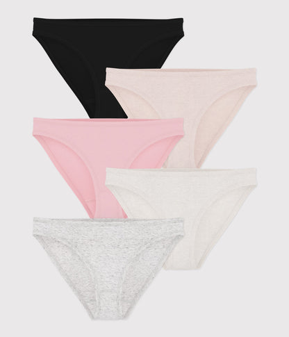 Semainier 5 culottes en coton fin Femme – F1