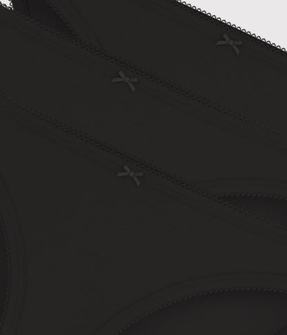 Lot 3 culottes en coton fin Femme – Z1