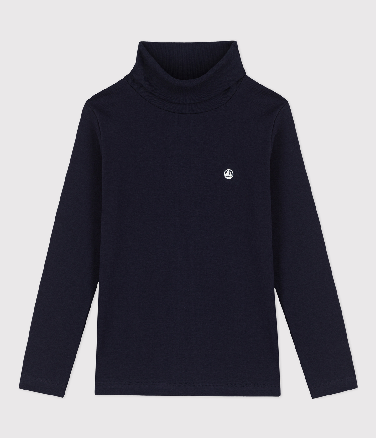 Sous-pull en coton enfant fille / garçon — vue de face | Petit Bateau Seraf Genève