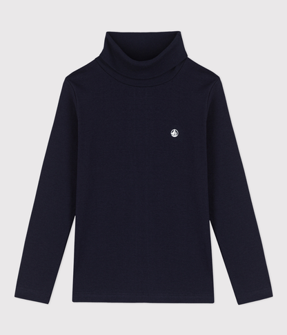 Sous-pull en coton enfant fille / garçon – F